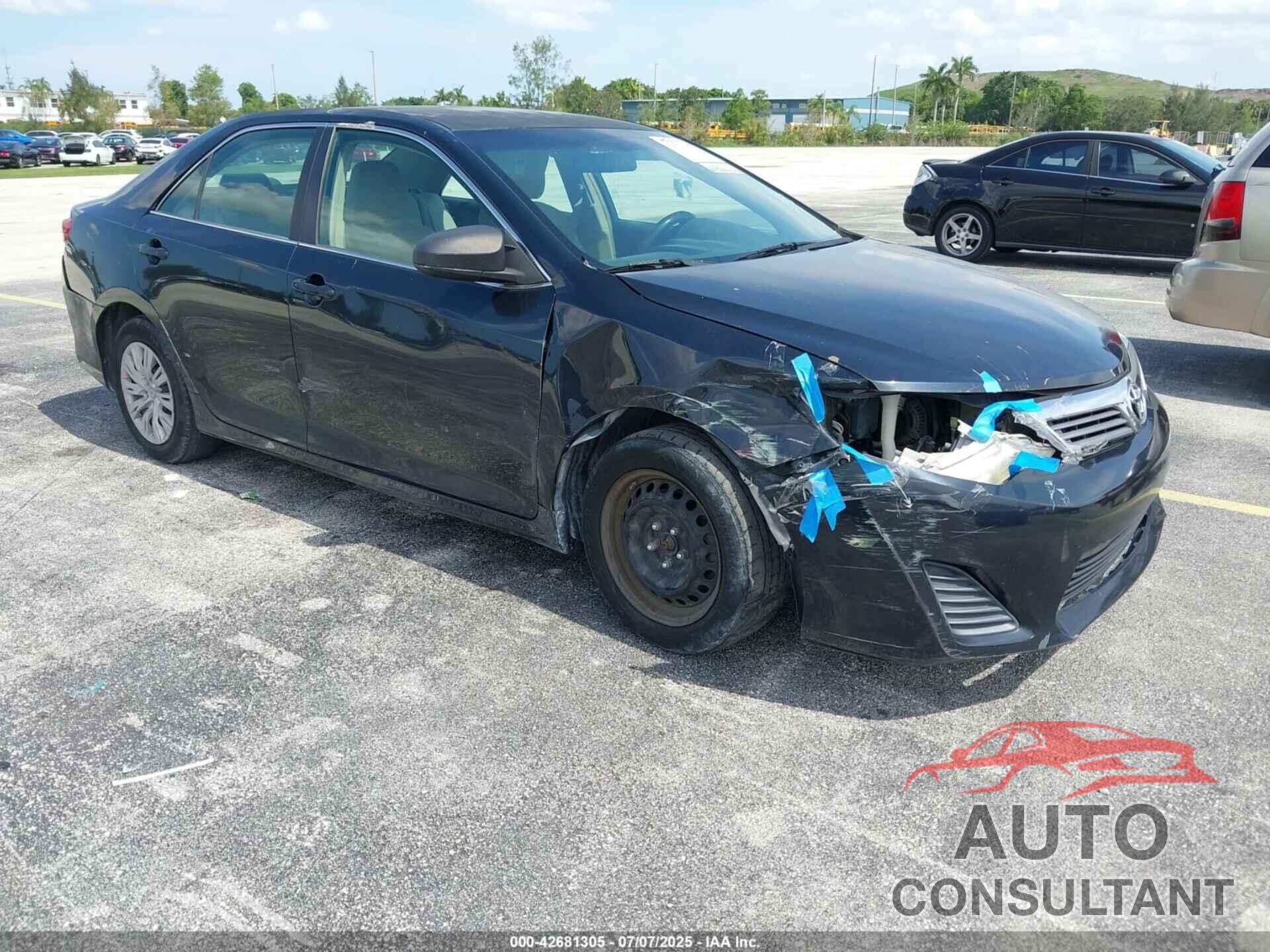 TOYOTA CAMRY 2014 - 4T4BF1FK5ER413202