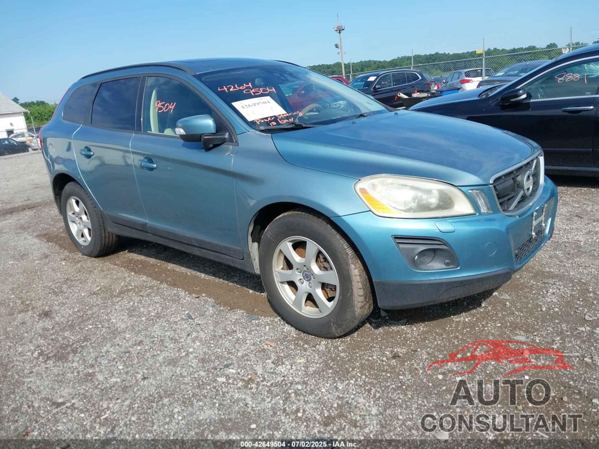 VOLVO XC60 2010 - YV4982DZ8A2084737