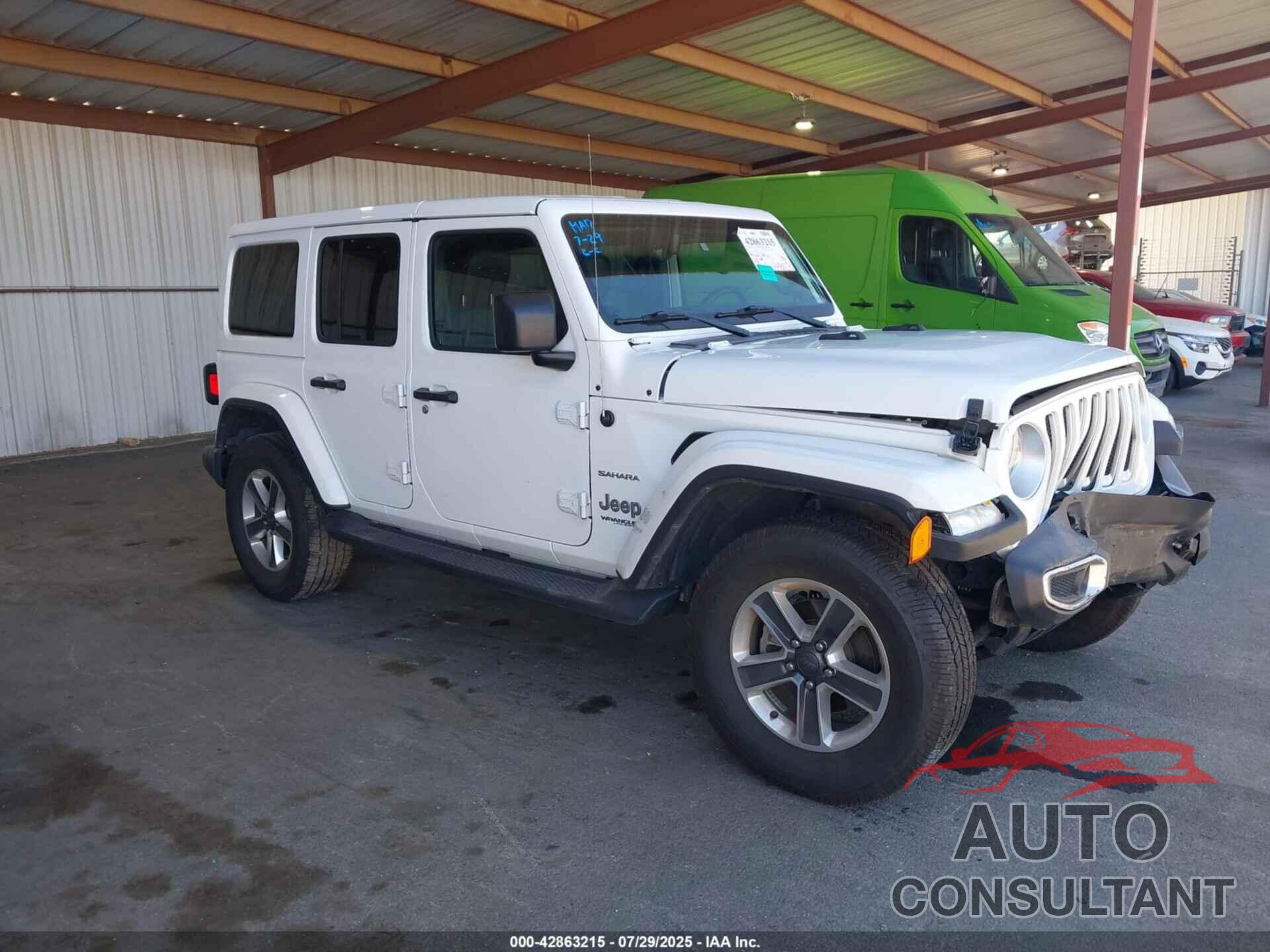 JEEP WRANGLER UNLIMITED 2018 - 1C4HJXEG9JW231833