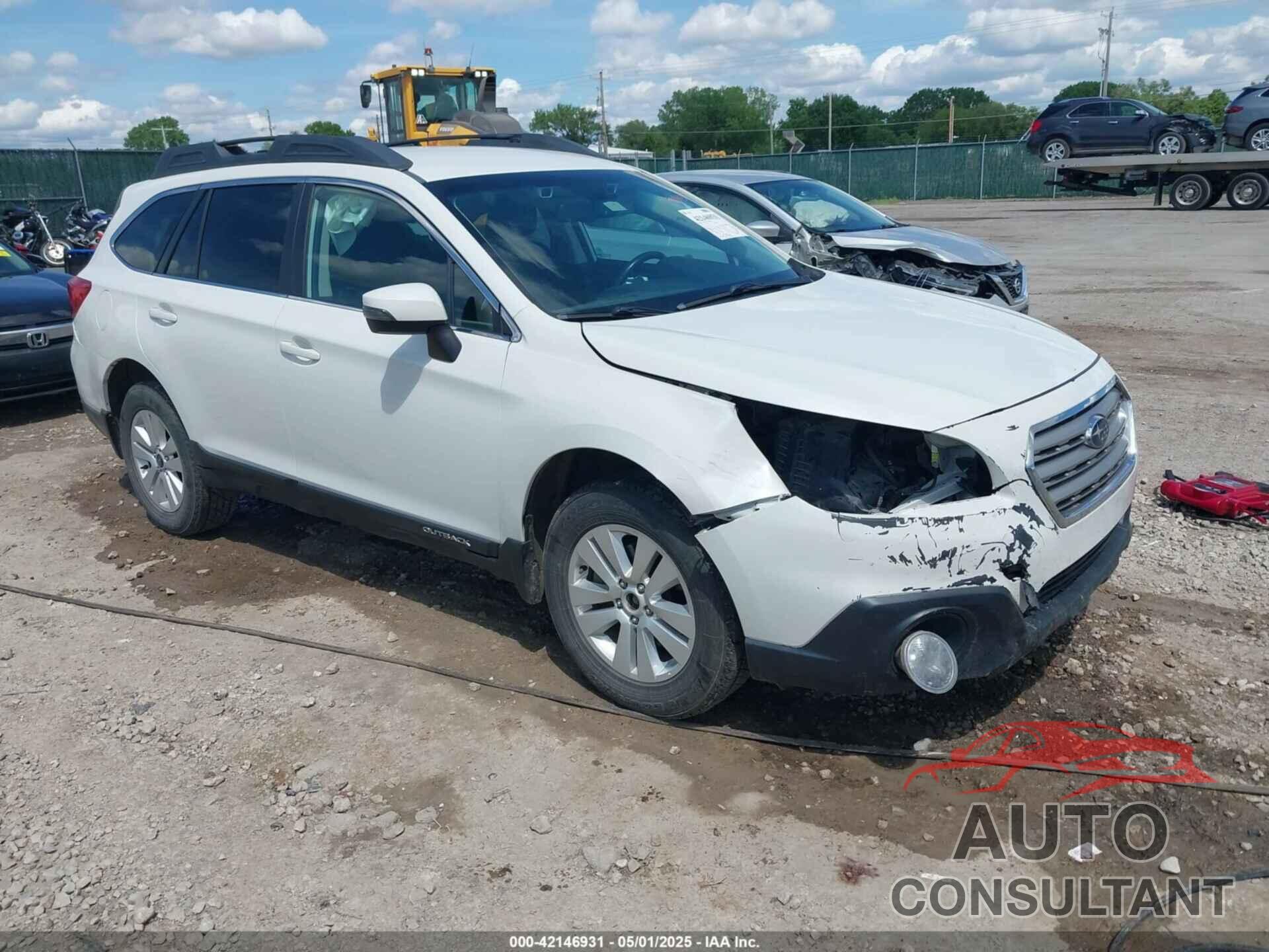 SUBARU OUTBACK 2016 - 4S4BSAFC5G3319151
