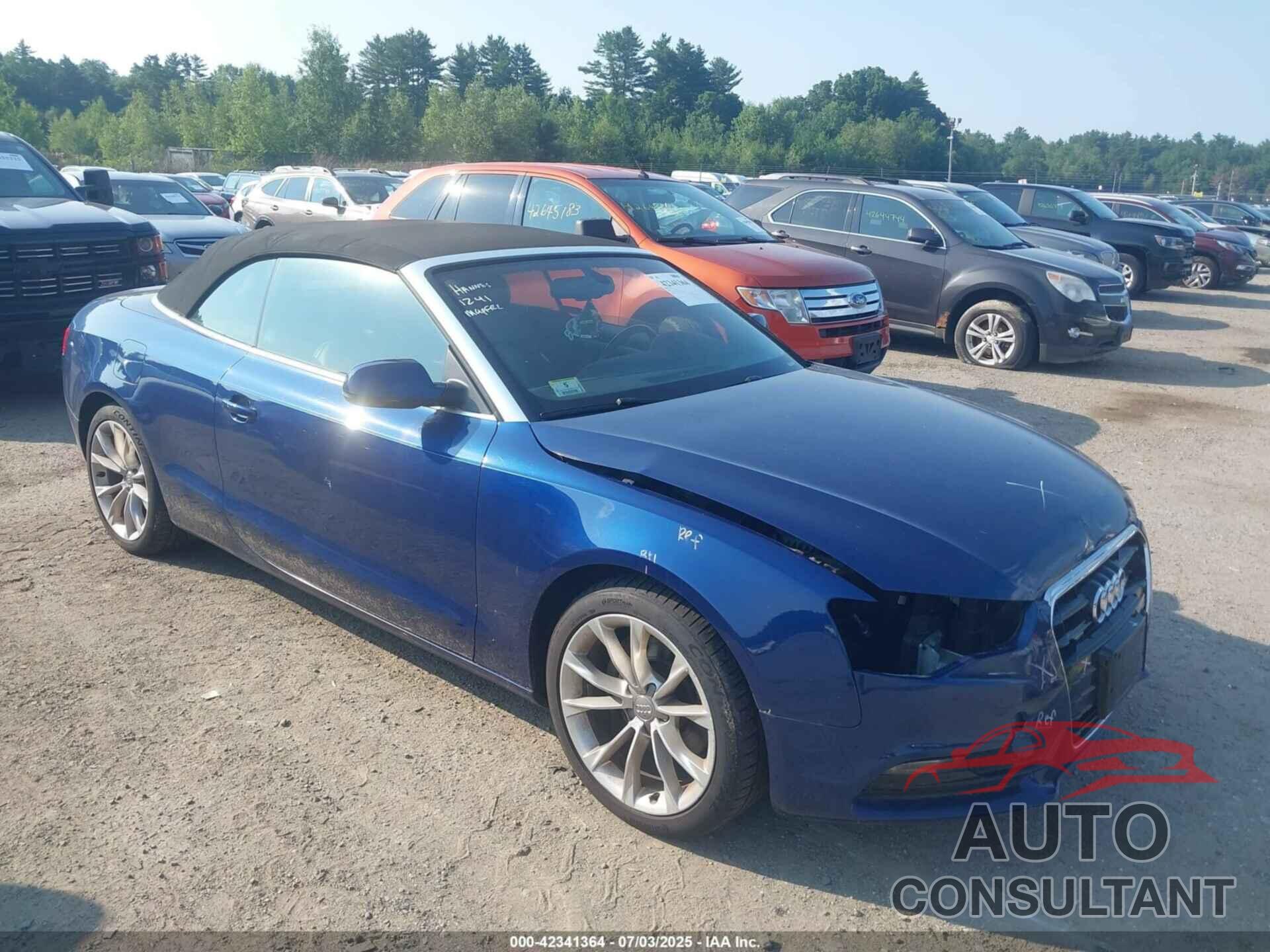AUDI A5 2014 - WAULFAFH9EN011066
