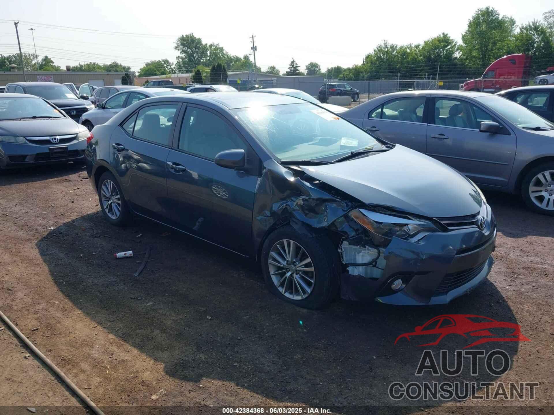 TOYOTA COROLLA 2015 - 2T1BURHE6FC453779