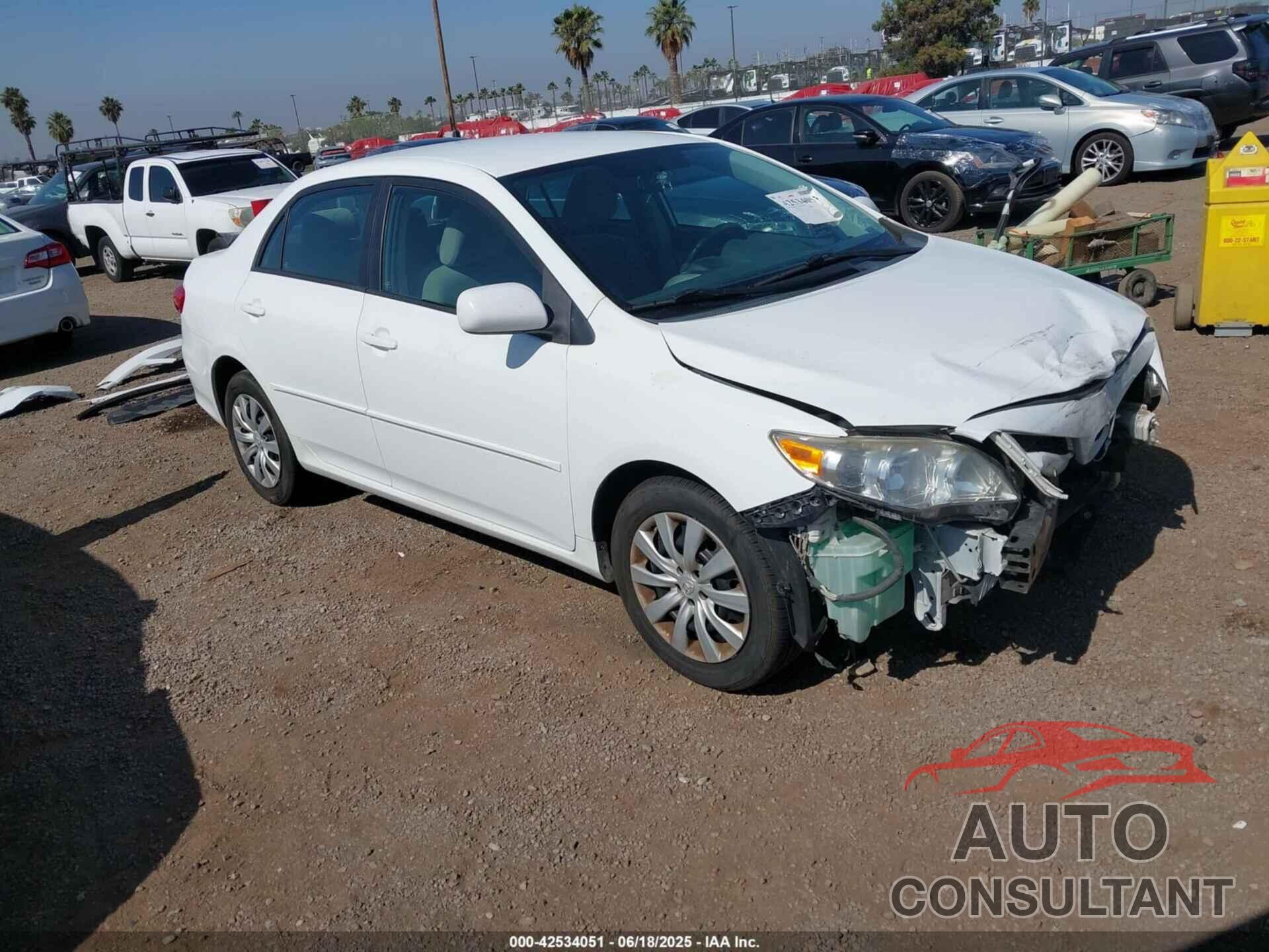 TOYOTA COROLLA 2012 - 2T1BU4EE3CC768297