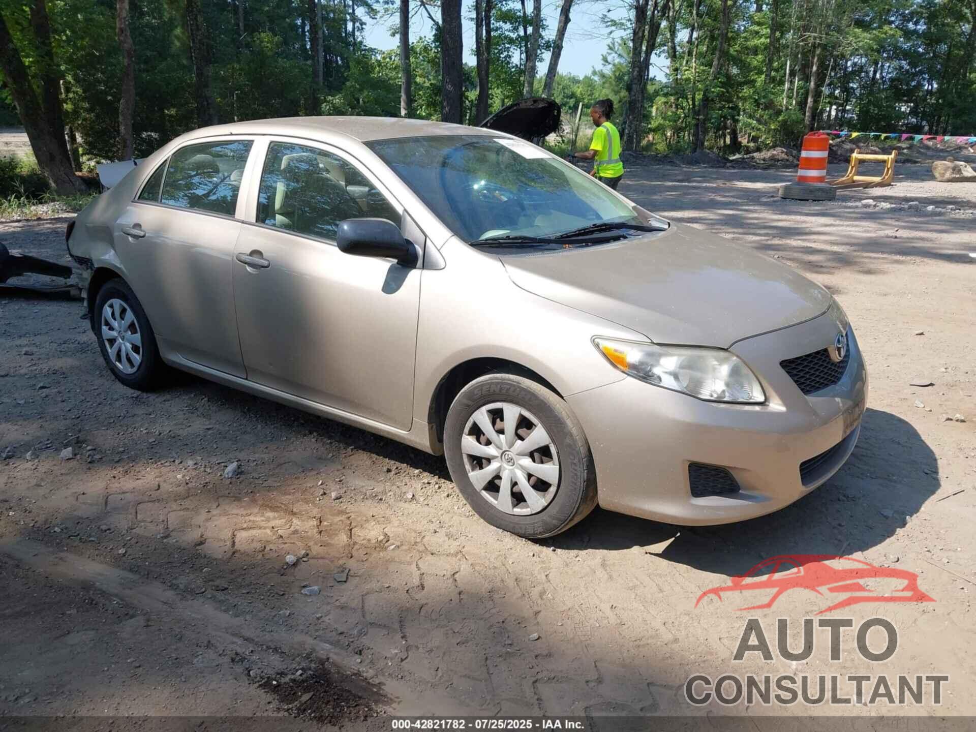 TOYOTA COROLLA 2009 - 2T1BU40E49C124467
