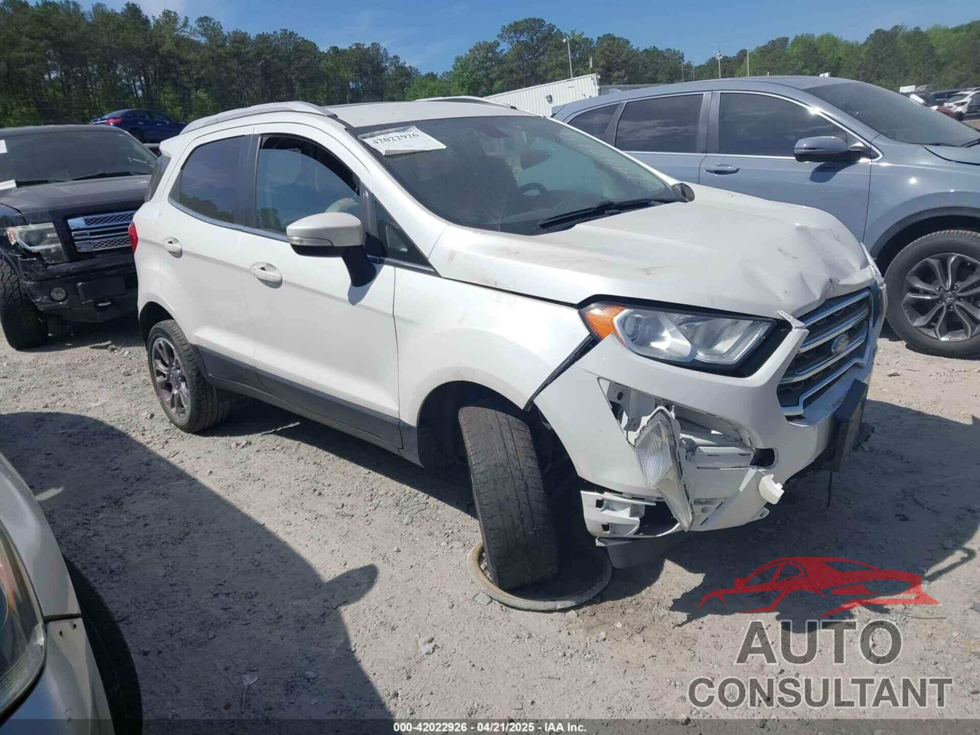 FORD ECOSPORT 2018 - MAJ6P1WL8JC194019
