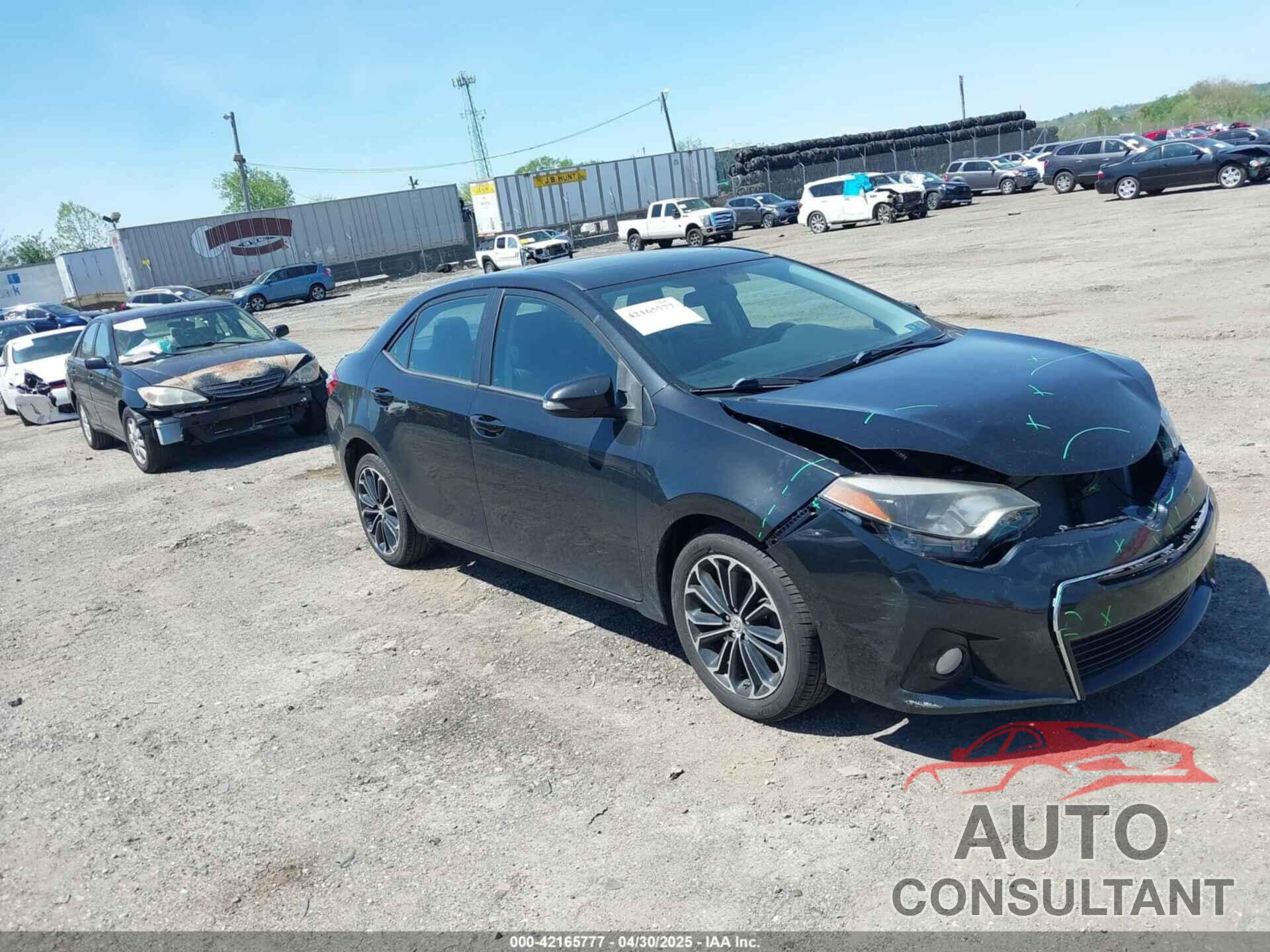 TOYOTA COROLLA 2015 - 2T1BURHE8FC258671
