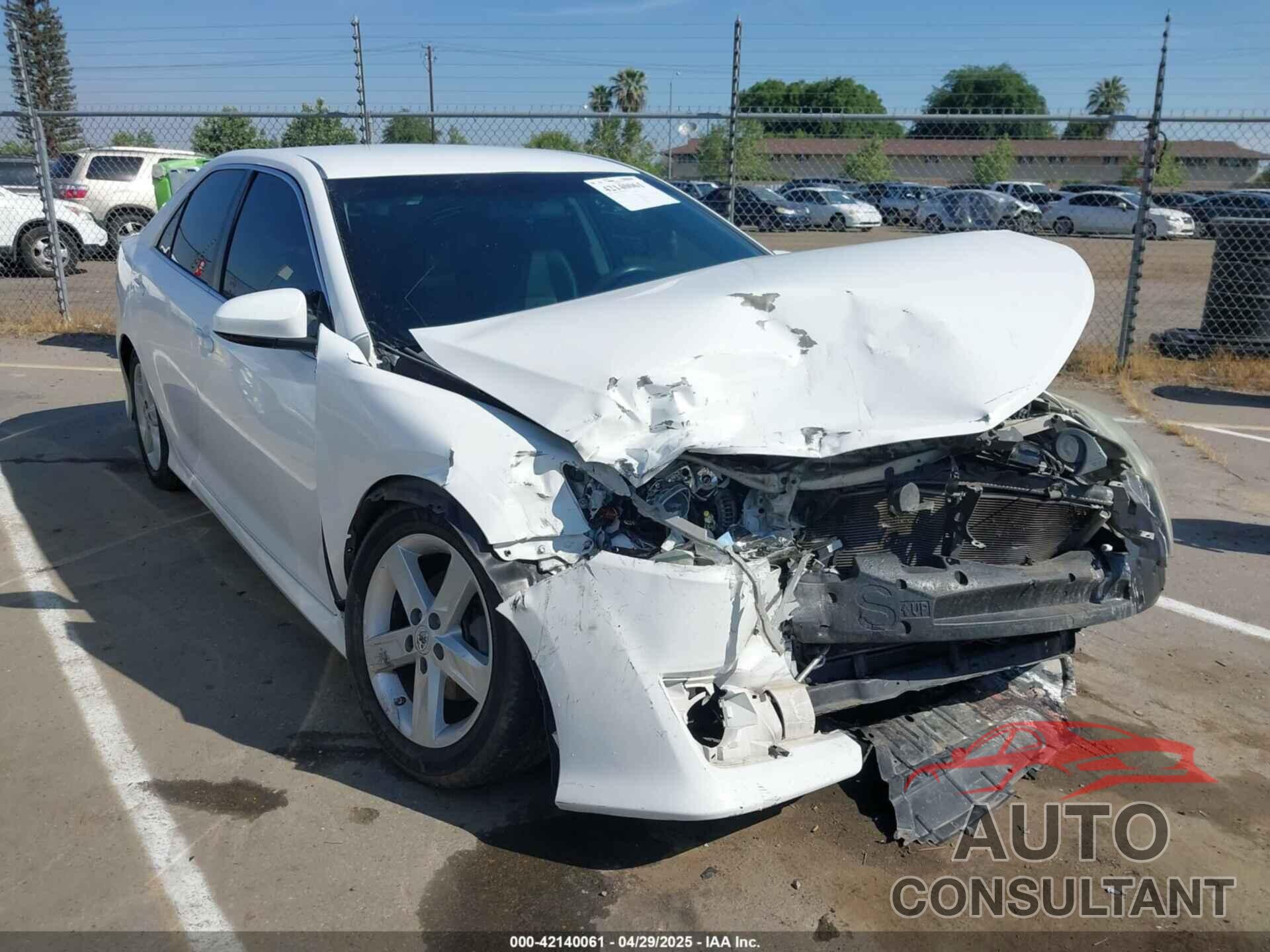 TOYOTA CAMRY 2013 - 4T1BF1FK1DU653565