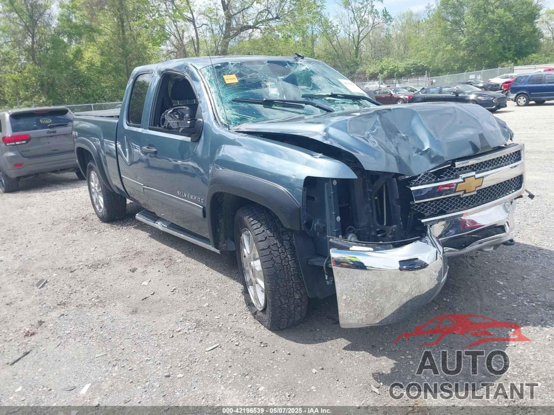 CHEVROLET SILVERADO 1500 2012 - 1GCRKSEA2CZ342578