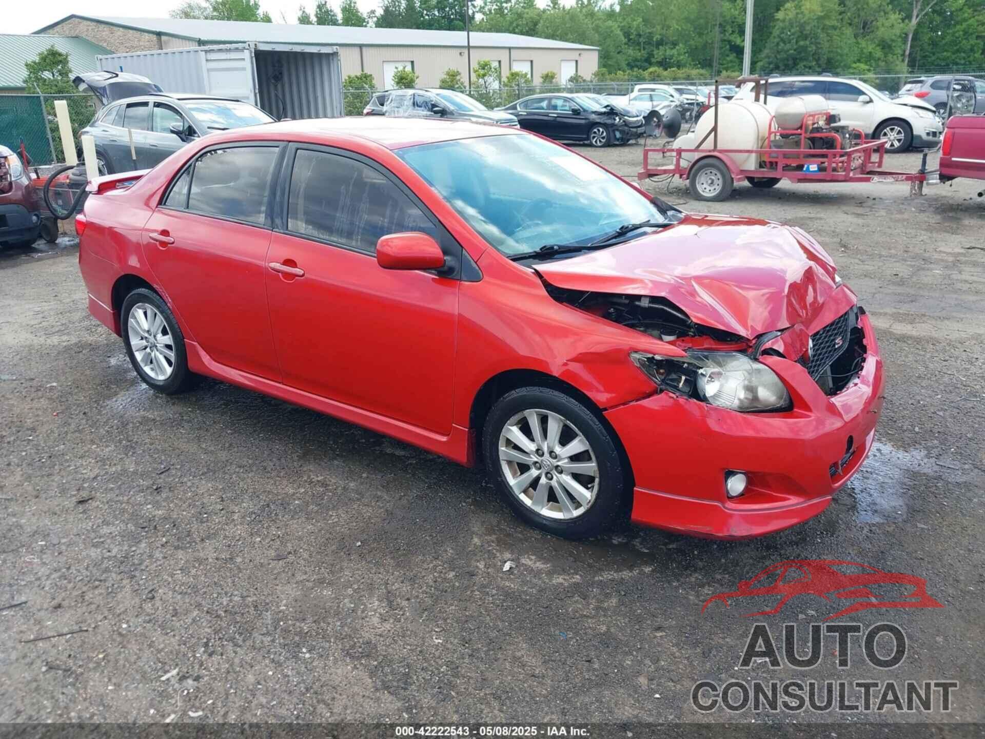 TOYOTA COROLLA 2010 - 2T1BU4EE7AC457467