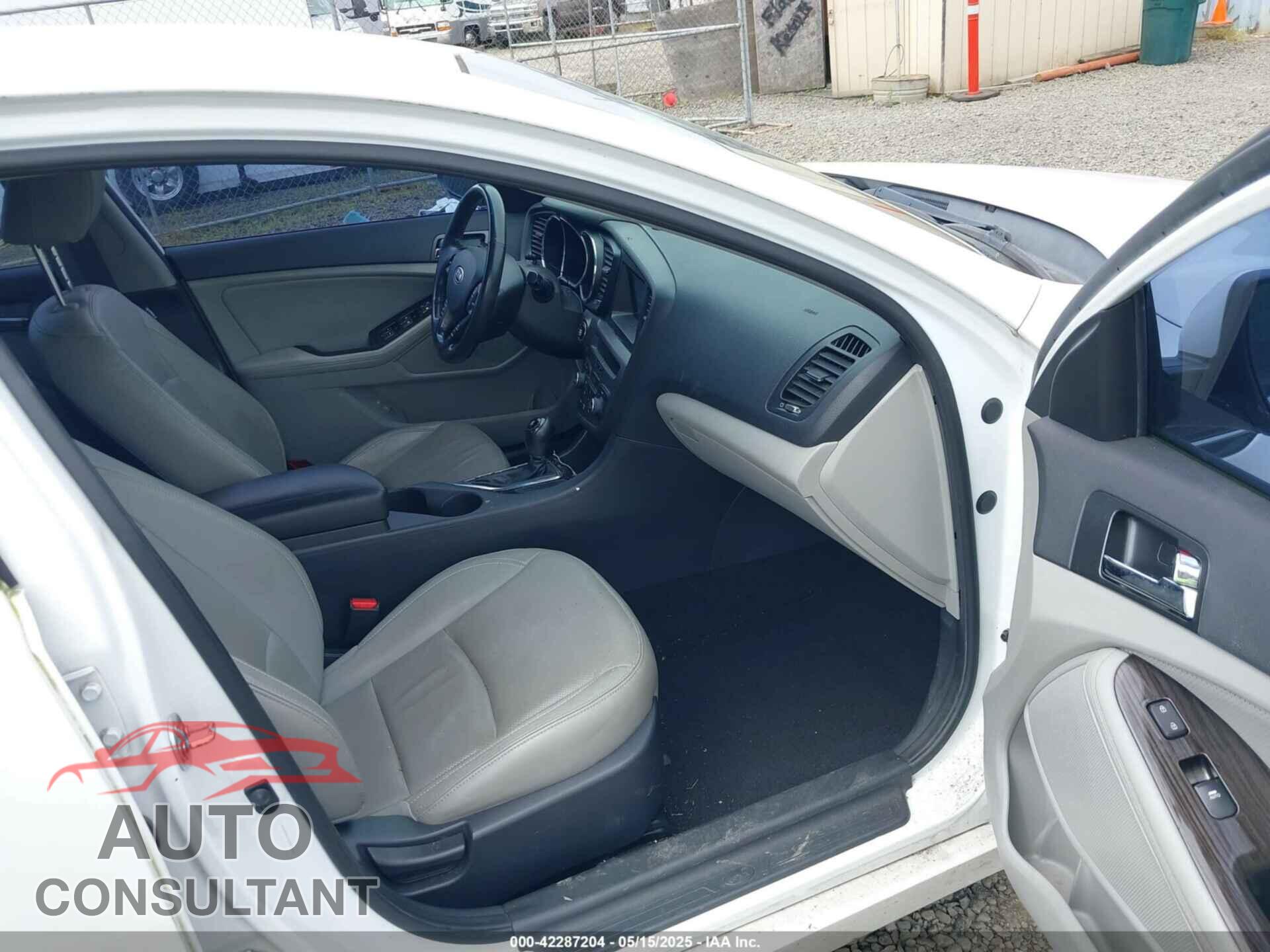 KIA OPTIMA 2012 - 5XXGN4A75CG007287