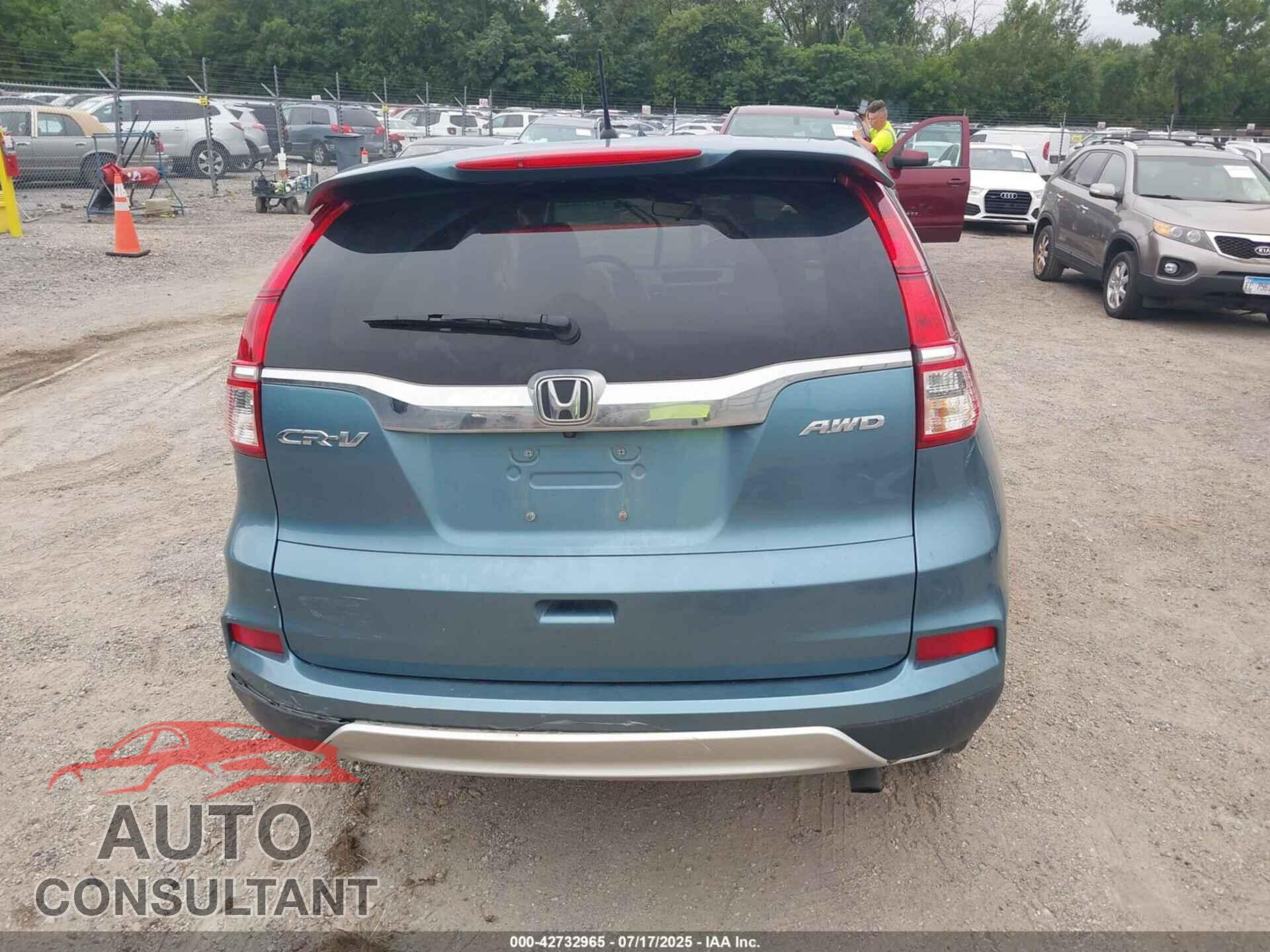 HONDA CR-V 2015 - 5J6RM4H56FL003473