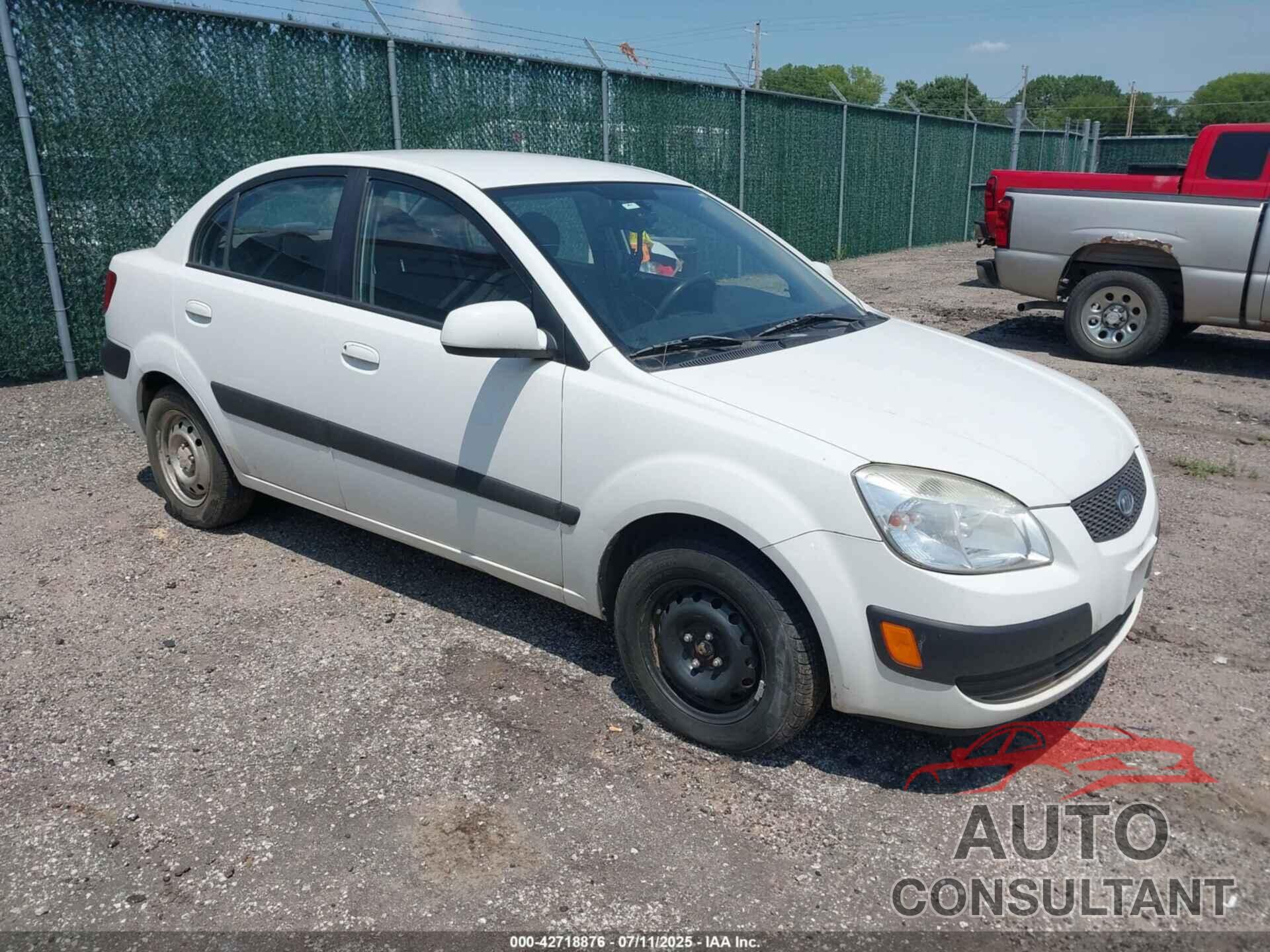 KIA RIO 2009 - KNADE223896567585