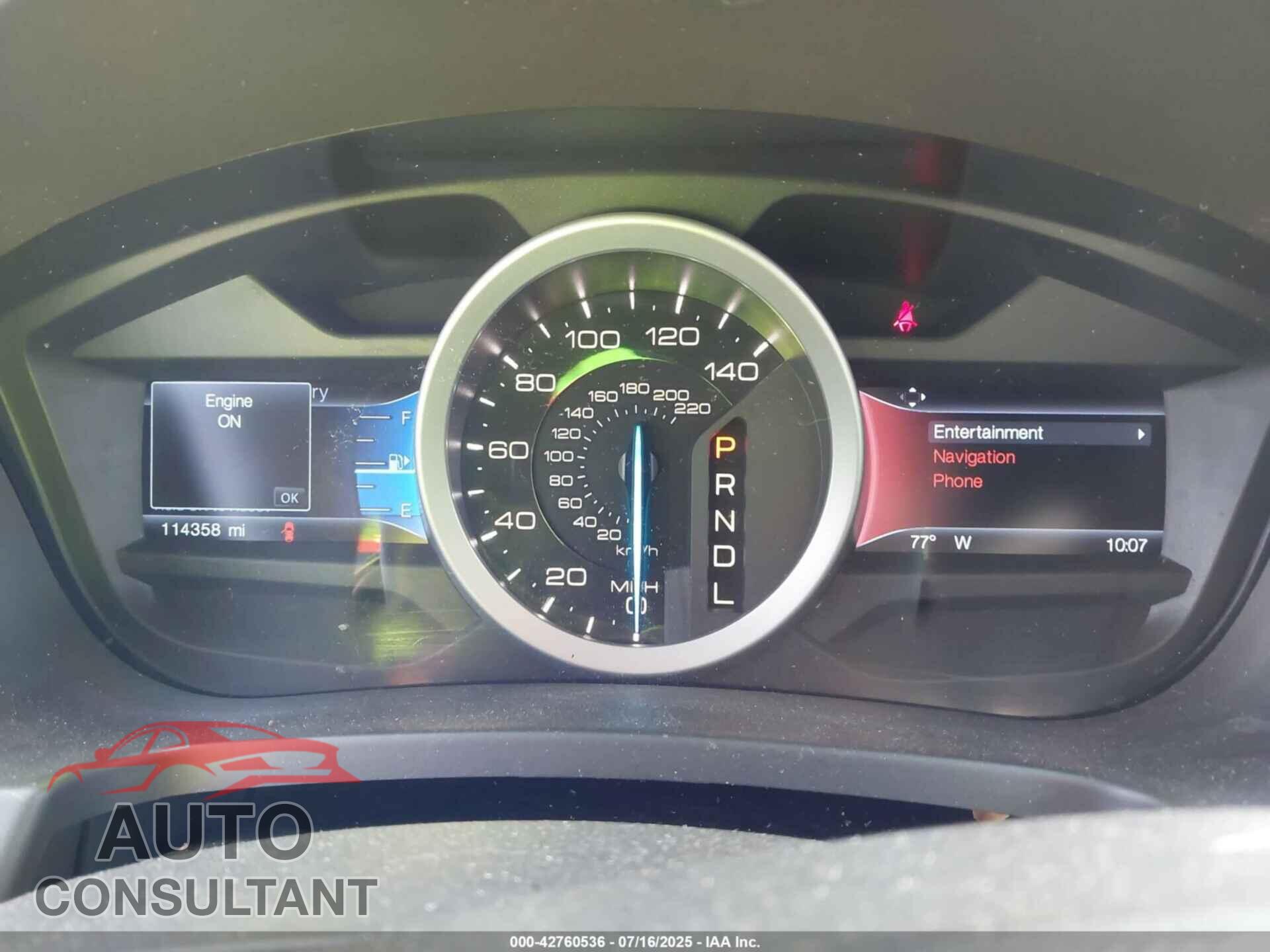 FORD EXPLORER 2014 - 1FM5K7F90EGA58196