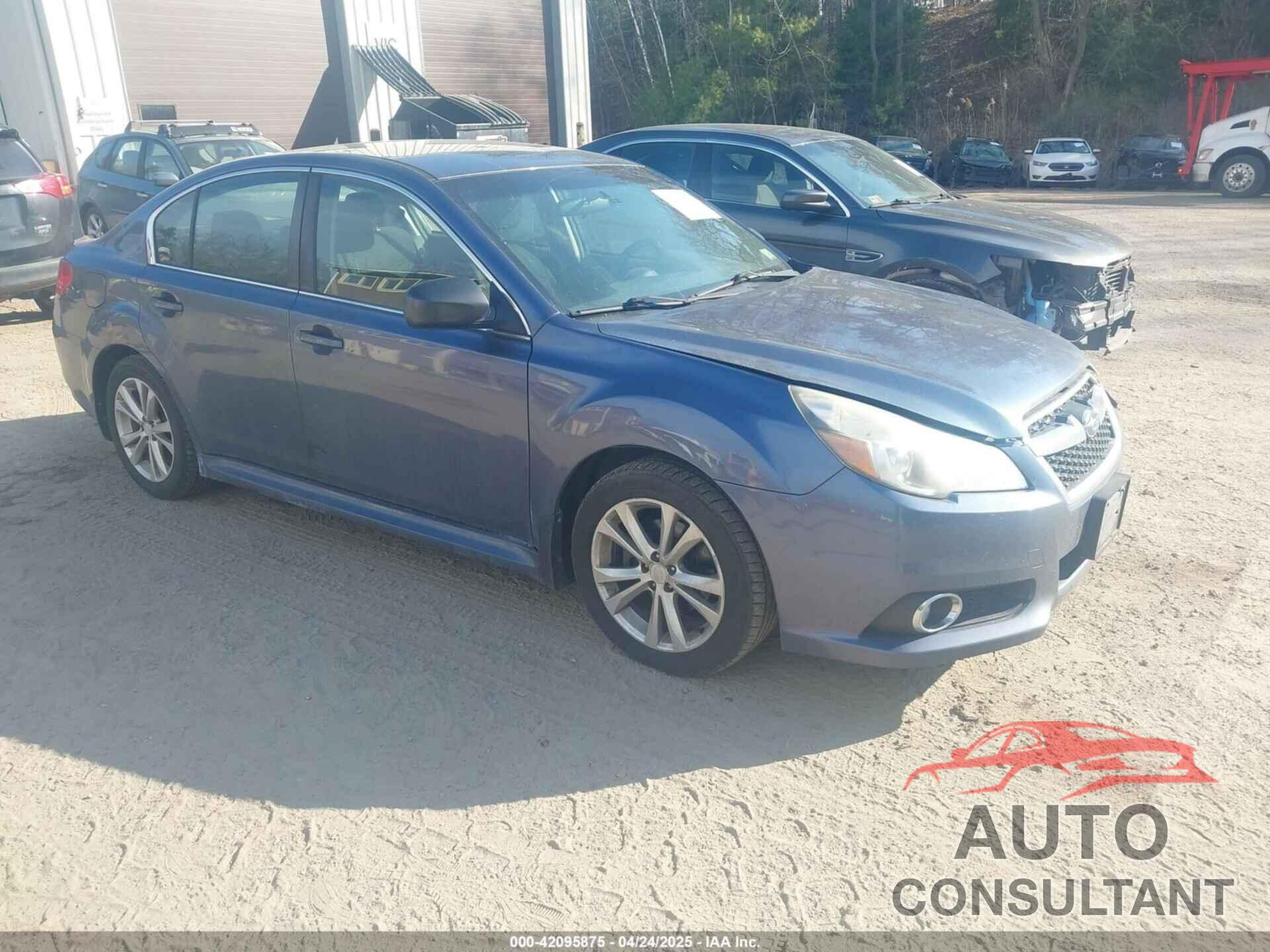 SUBARU LEGACY 2014 - 4S3BMBA65E3027552