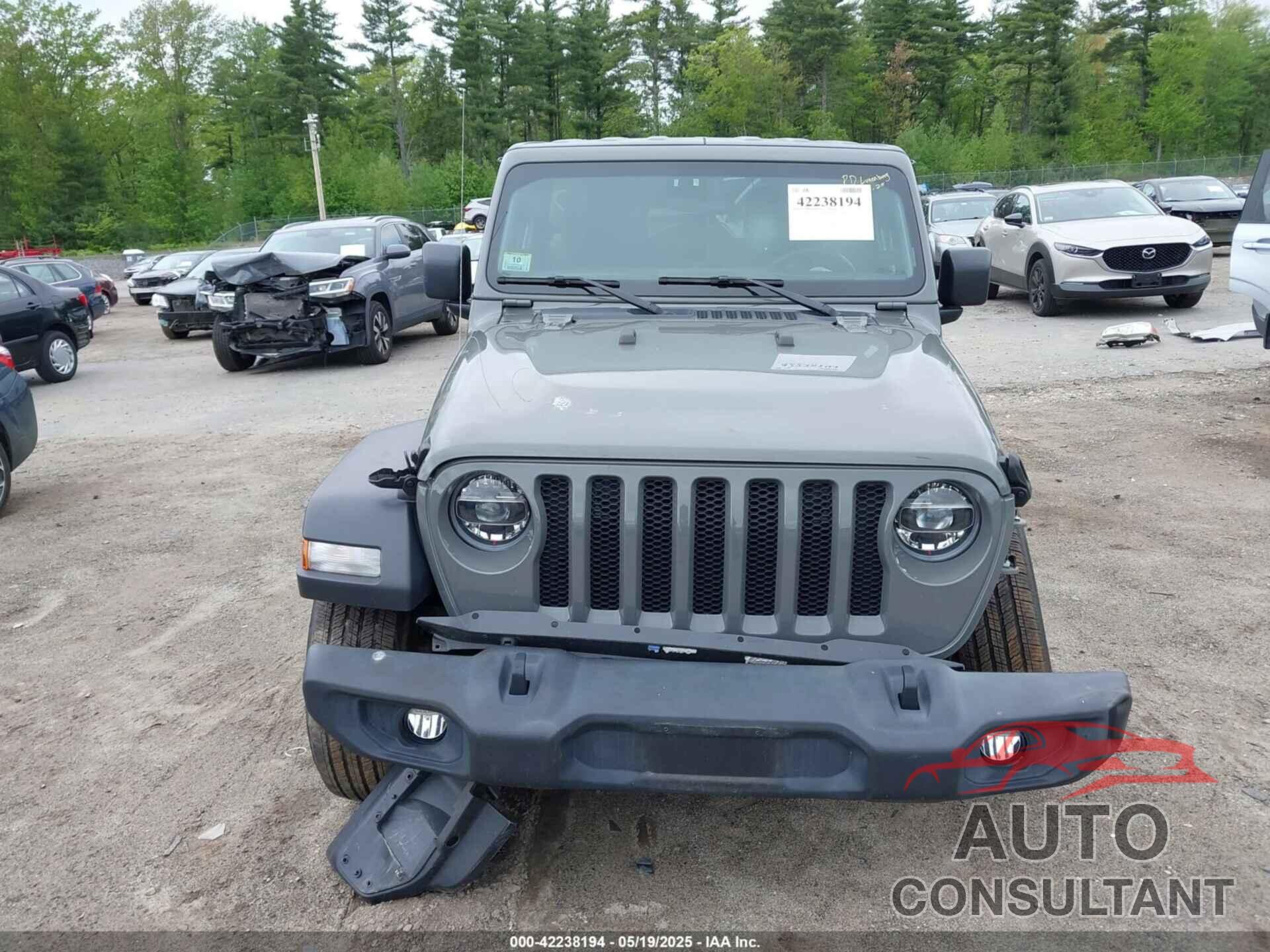 JEEP WRANGLER UNLIMITED 2020 - 1C4HJXDG5LW187222