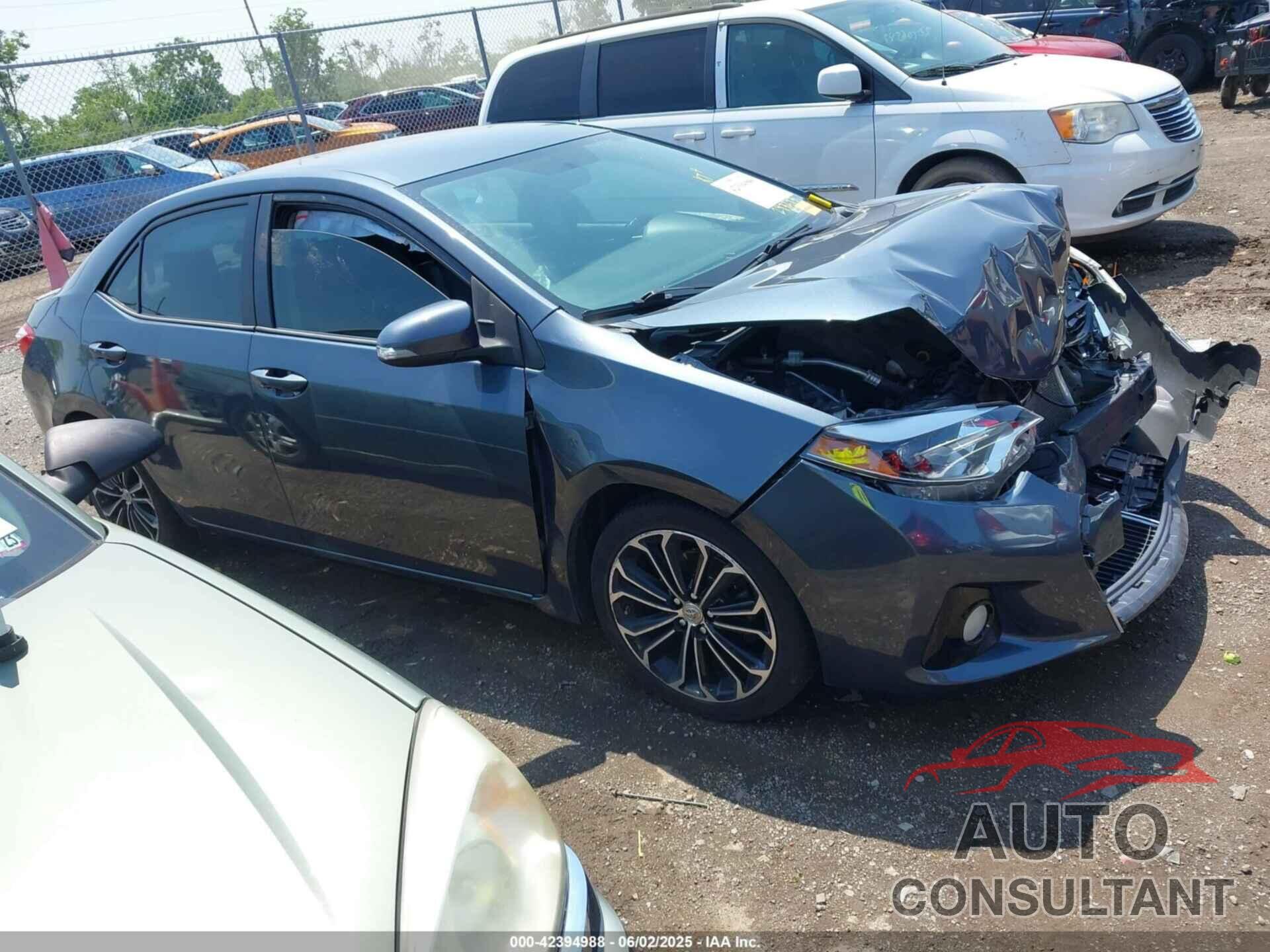 TOYOTA COROLLA 2016 - 2T1BURHE7GC509746
