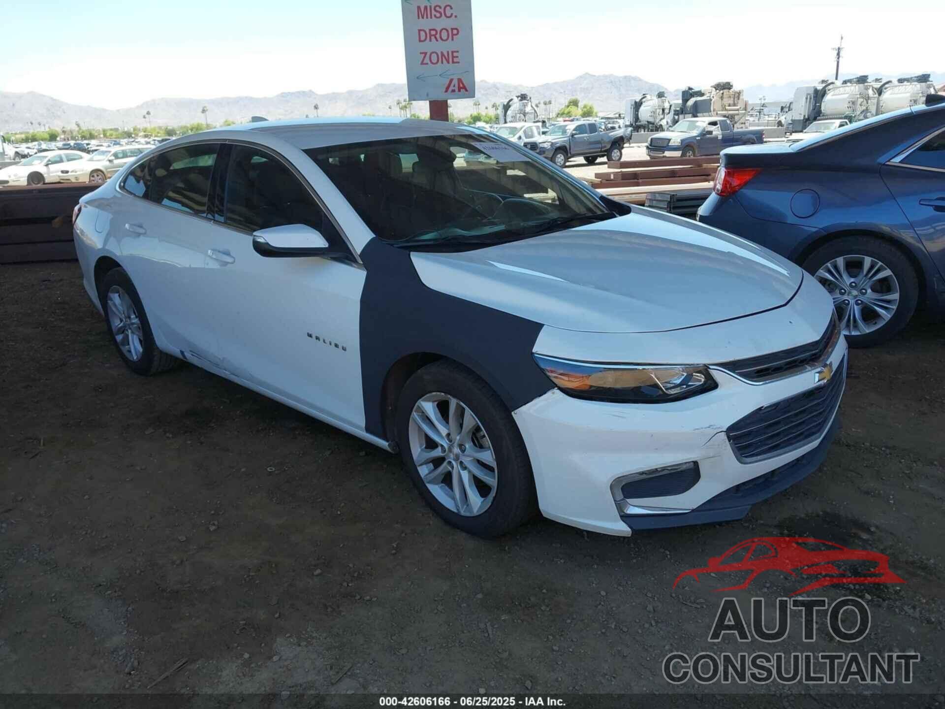 CHEVROLET MALIBU 2017 - 1G1ZE5ST4HF174068