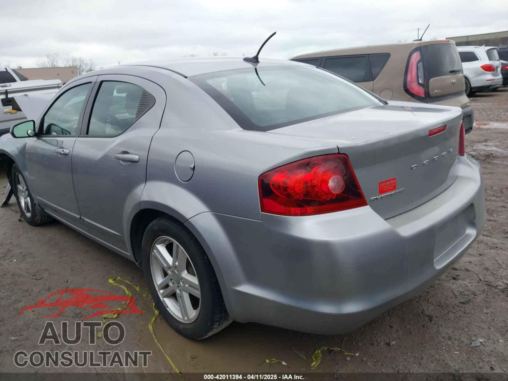 DODGE AVENGER 2013 - 1C3CDZCB2DN665997