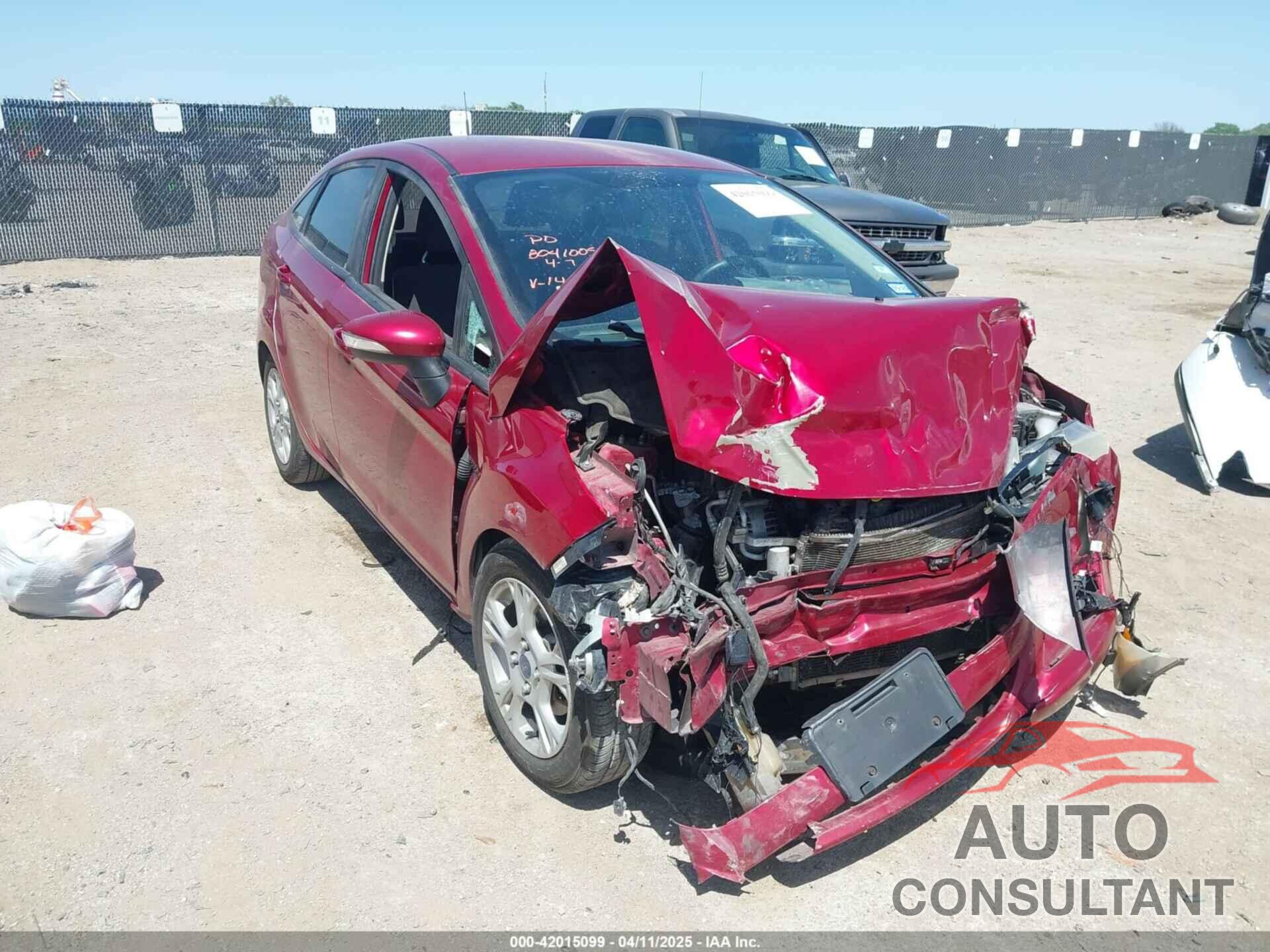 FORD FIESTA 2016 - 3FADP4BJ0GM143103