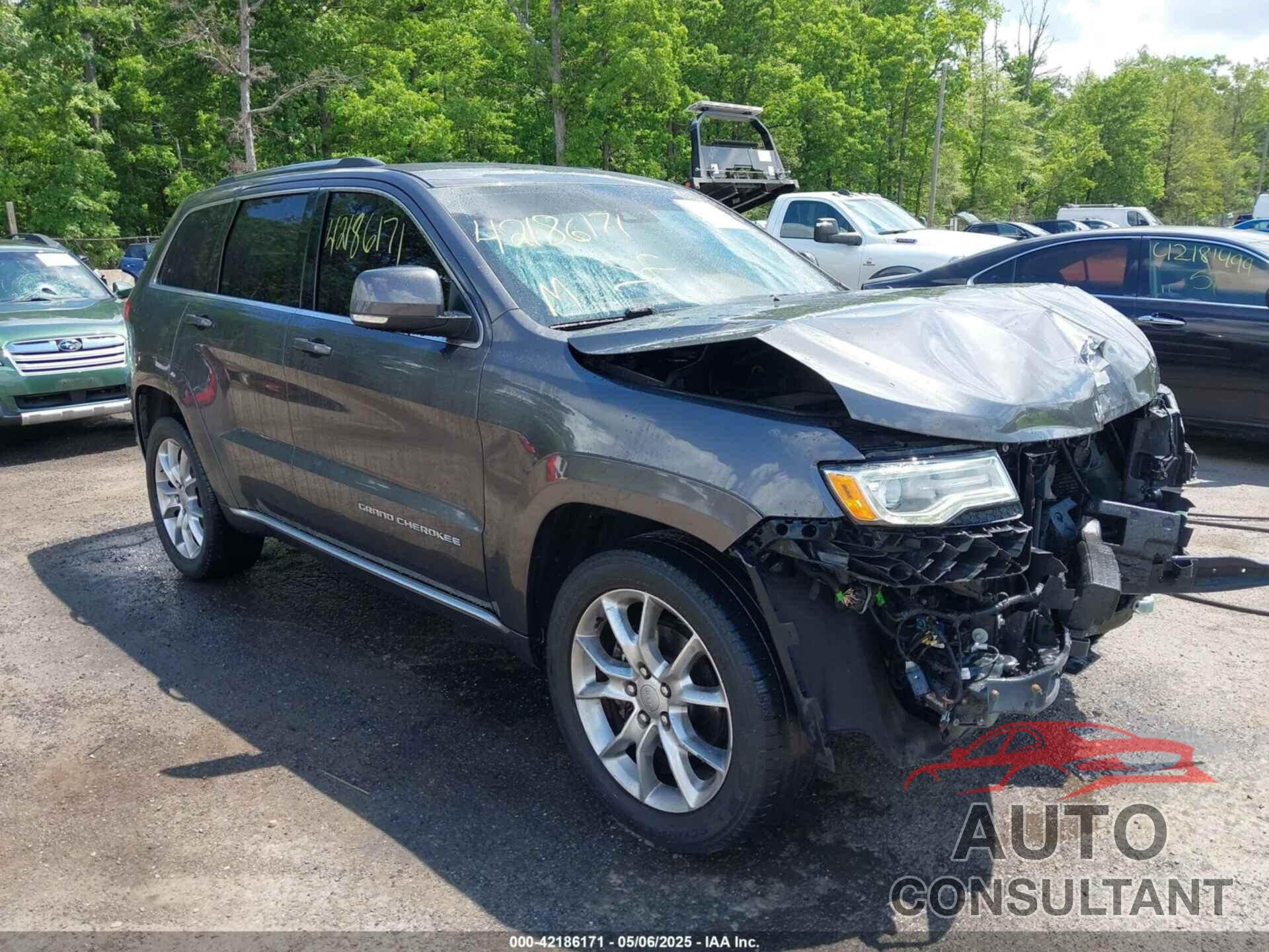 JEEP GRAND CHEROKEE 2016 - 1C4RJFJG2GC319086