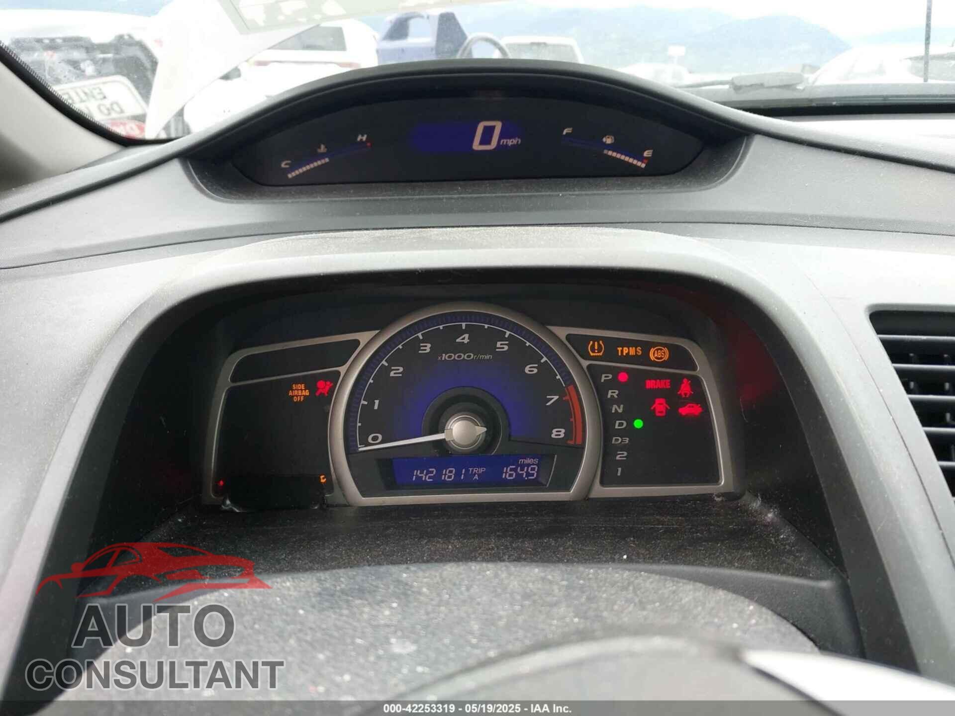 HONDA CIVIC 2010 - 19XFA1F68AE074543