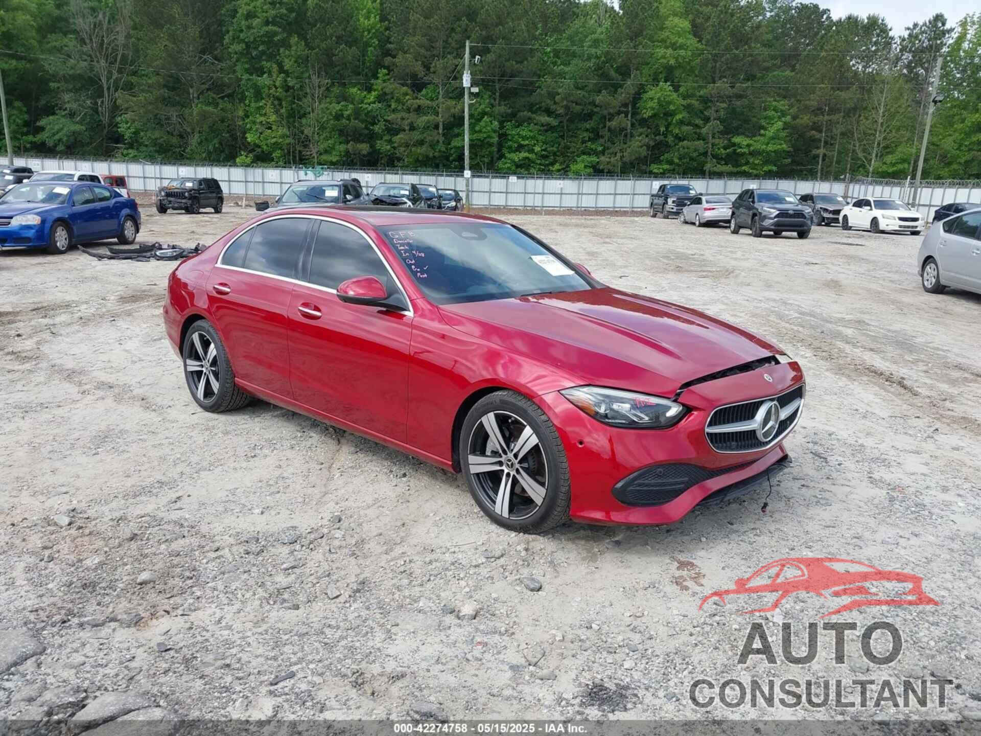MERCEDES-BENZ C 300 2022 - W1KAF4HBXNR039848