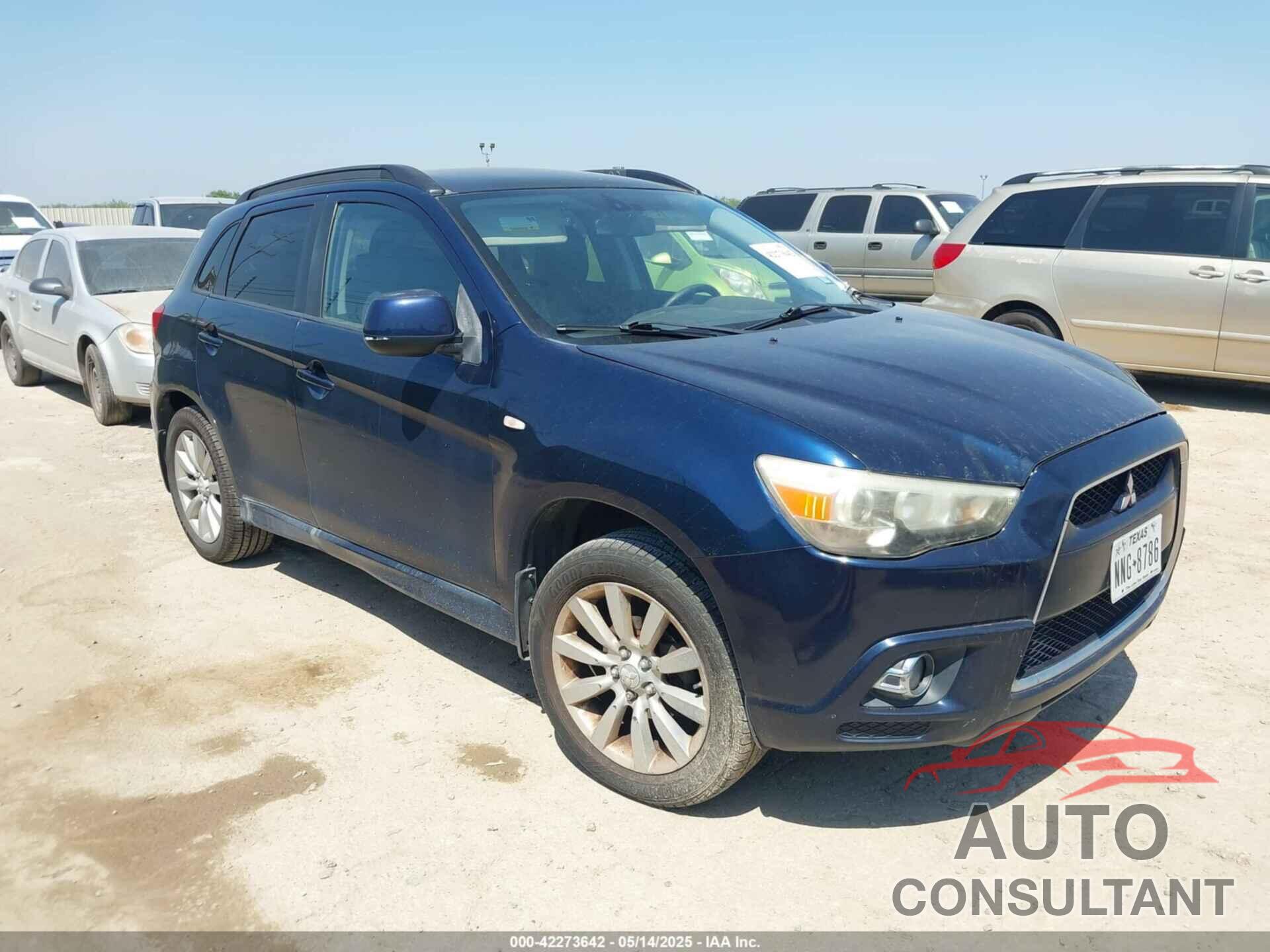 MITSUBISHI OUTLANDER SPORT 2011 - JA4AP4AU4BZ013691