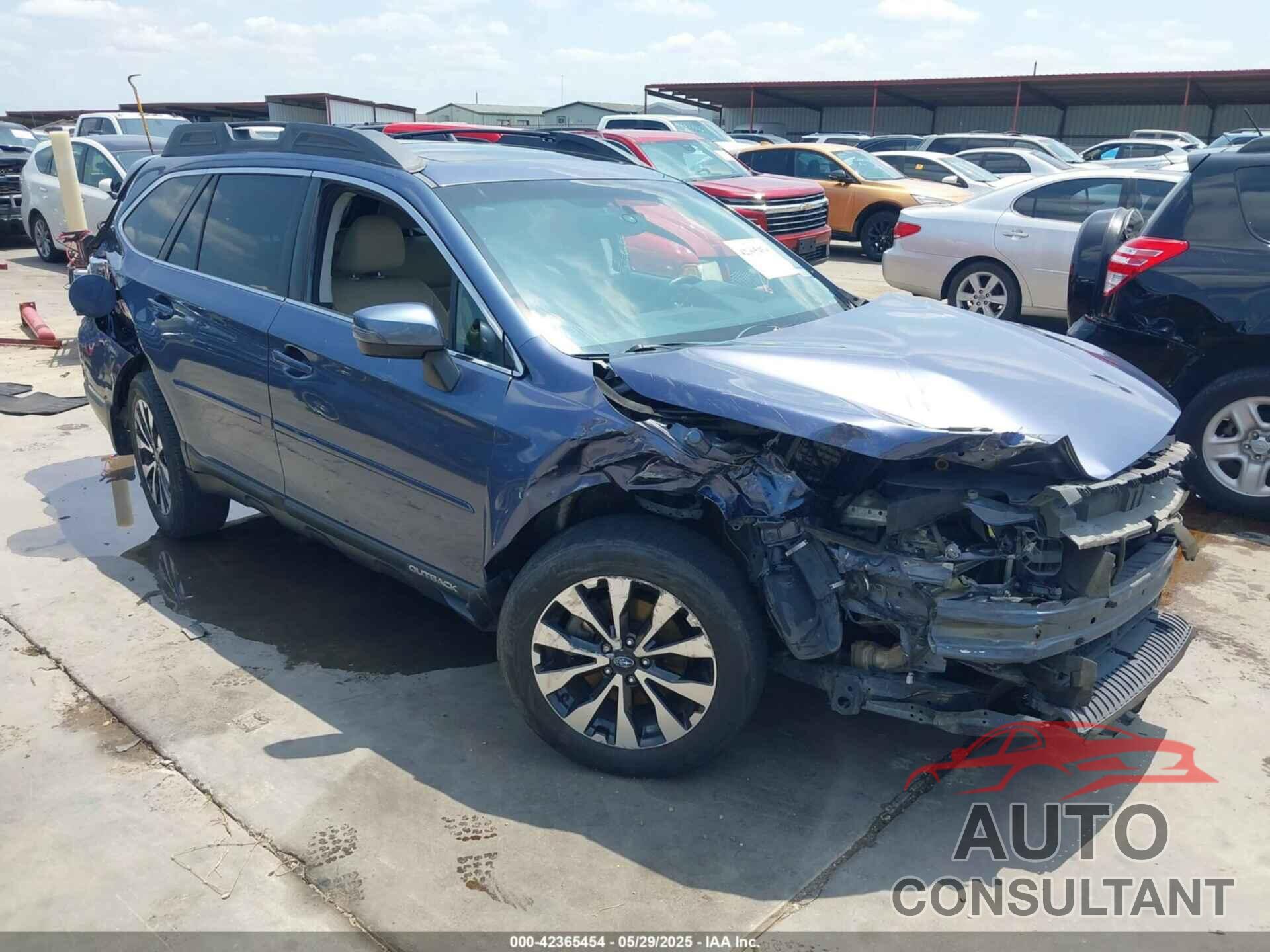 SUBARU OUTBACK 2016 - 4S4BSBLC0G3293617