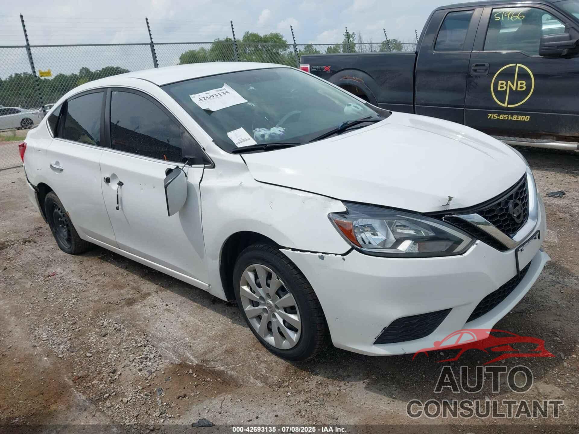 NISSAN SENTRA 2017 - 3N1AB7AP9HL664771