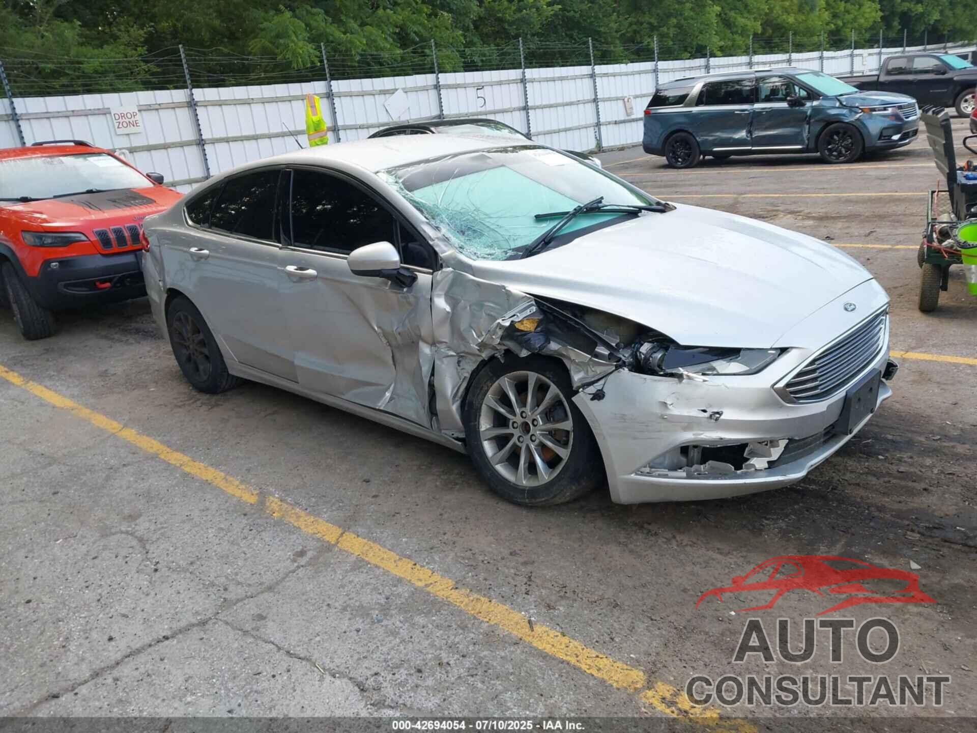 FORD FUSION 2017 - 3FA6P0H70HR375394