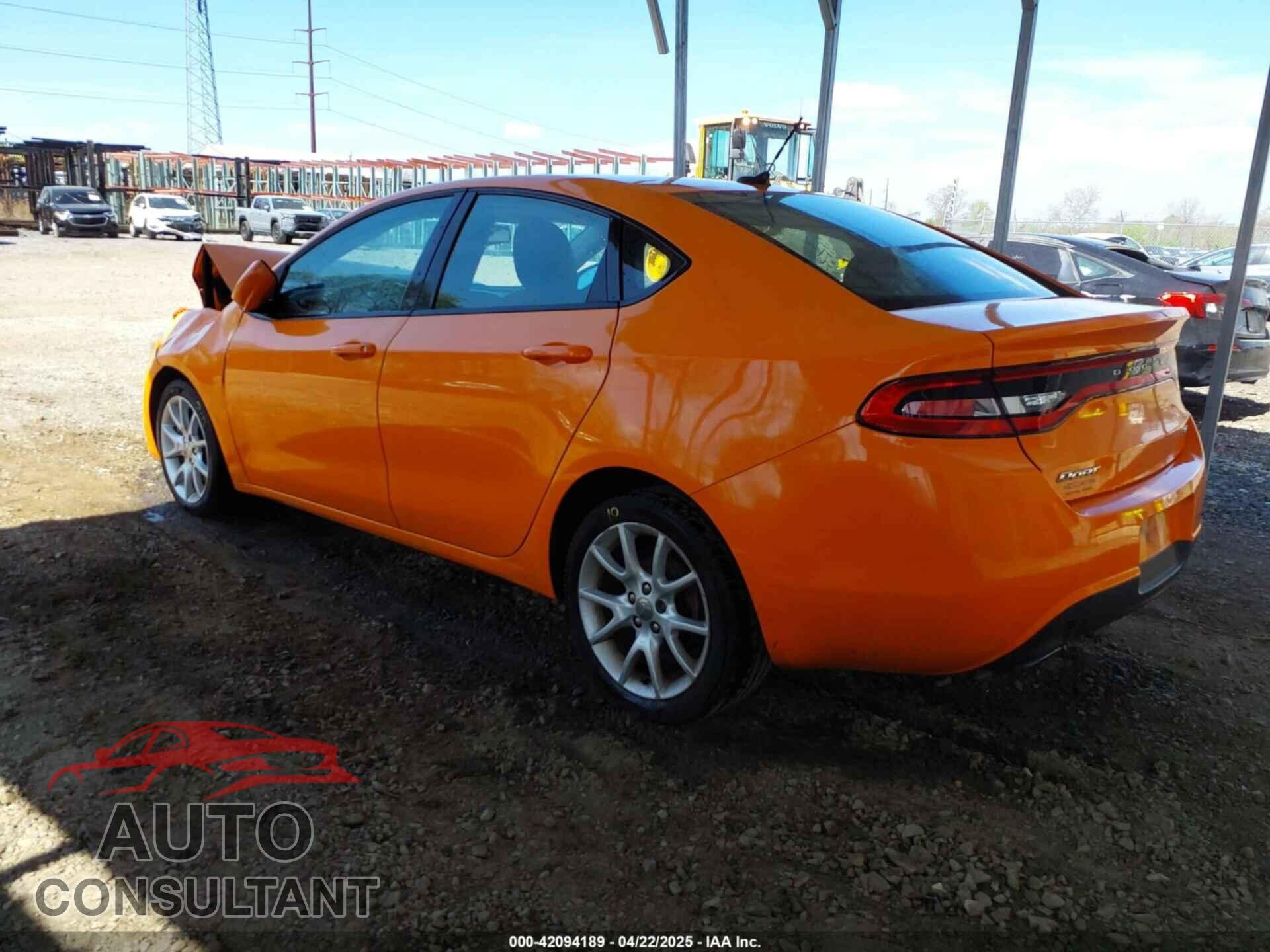 DODGE DART 2013 - 1C3CDFBAXDD338437