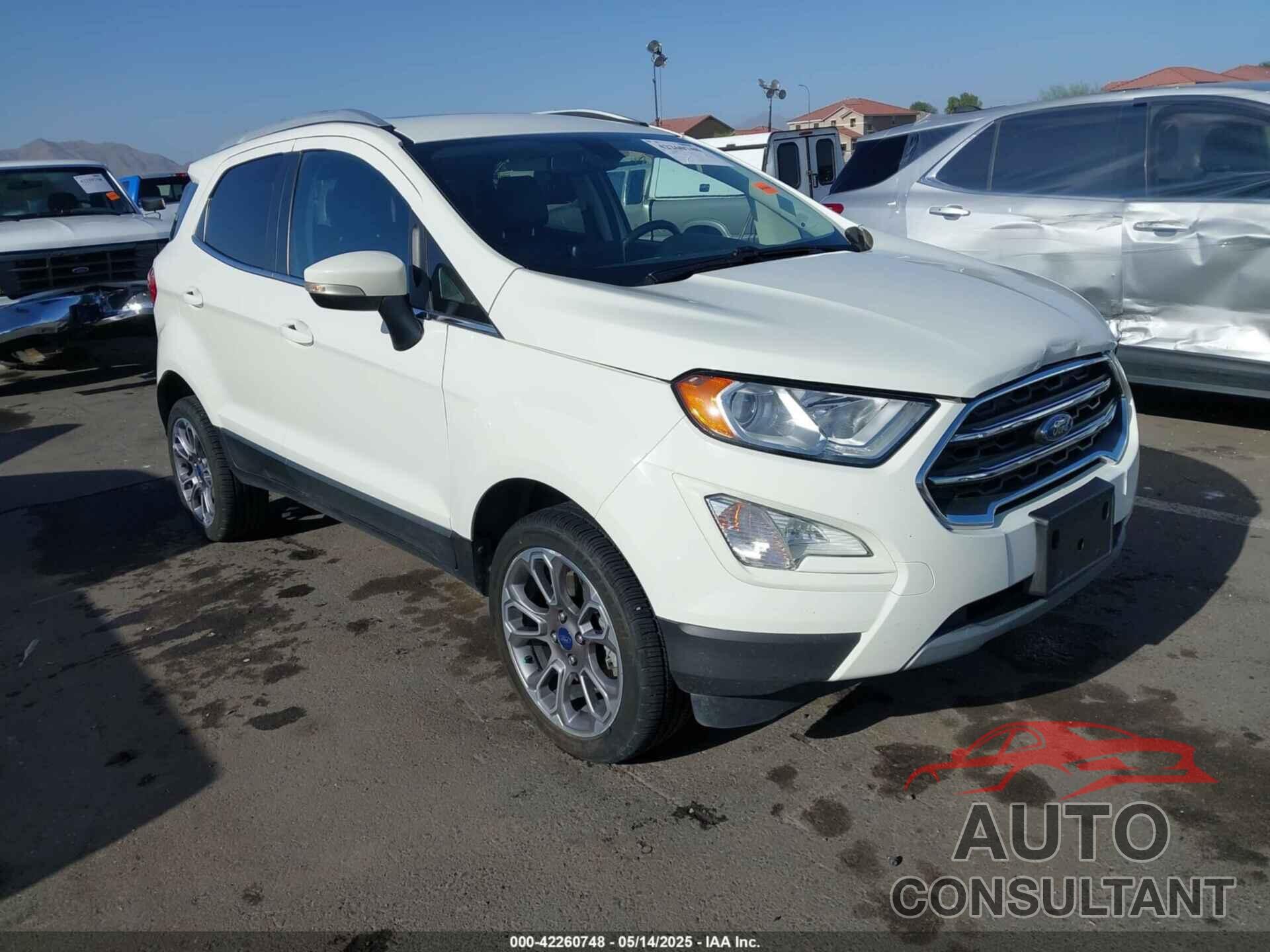 FORD ECOSPORT 2020 - MAJ6S3KL1LC361419
