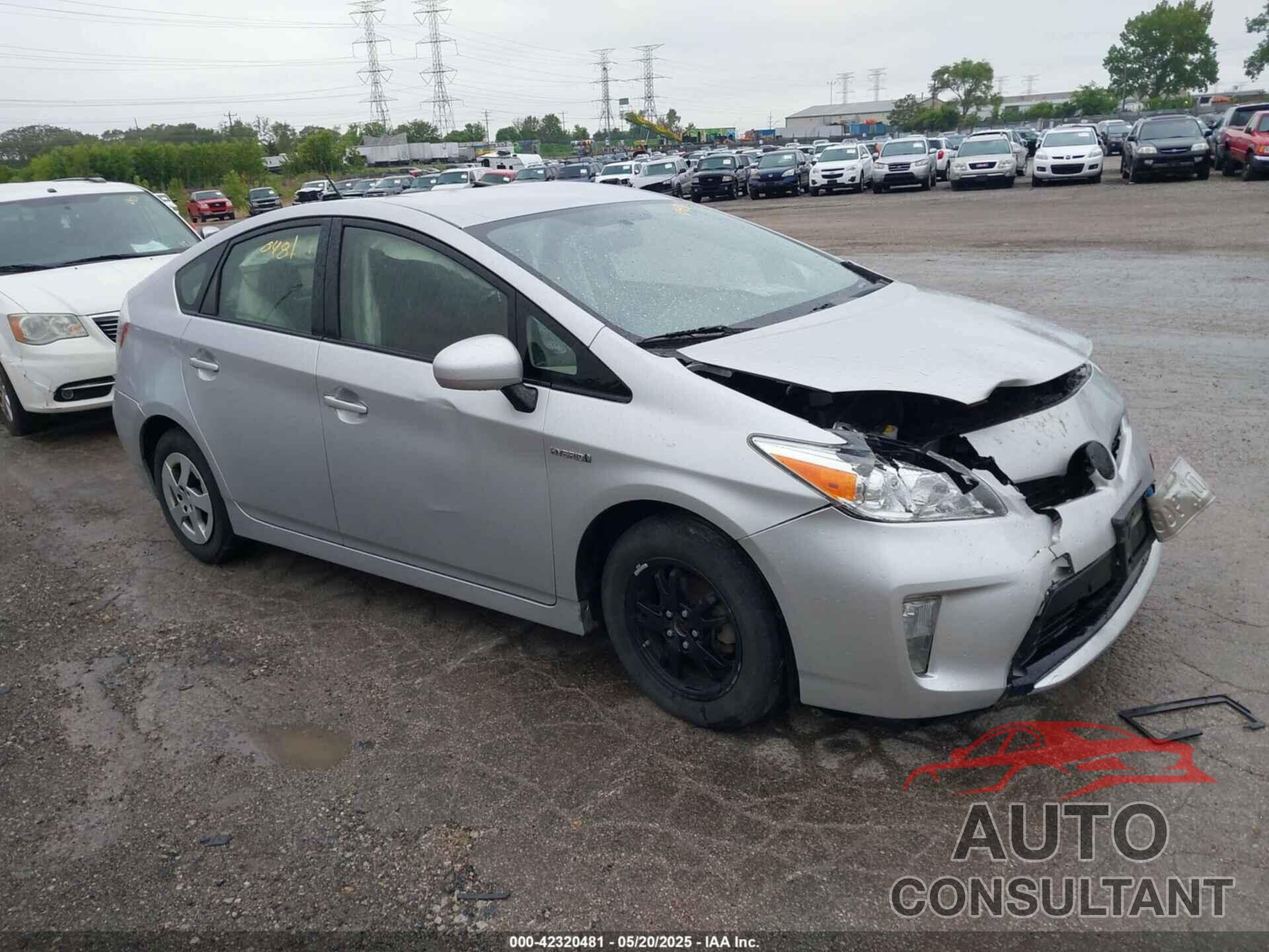 TOYOTA PRIUS 2015 - JTDKN3DU6F1917374