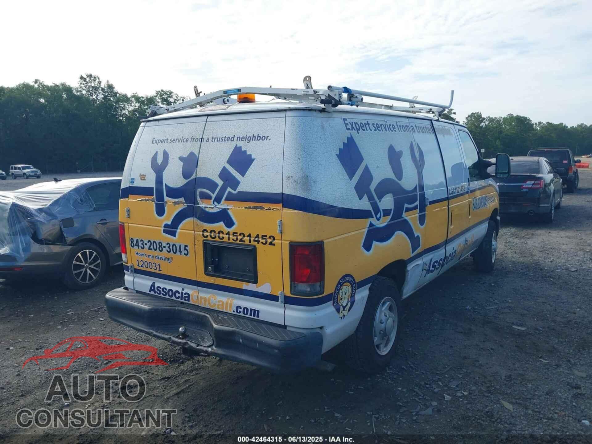 FORD E-150 2012 - 1FTNE1EW9CDA86738