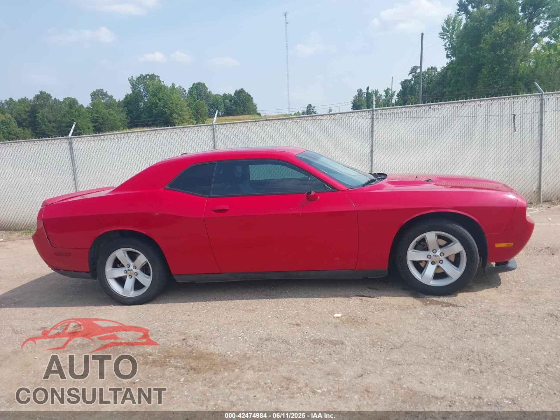 DODGE CHALLENGER 2013 - 2C3CDYAG7DH540401