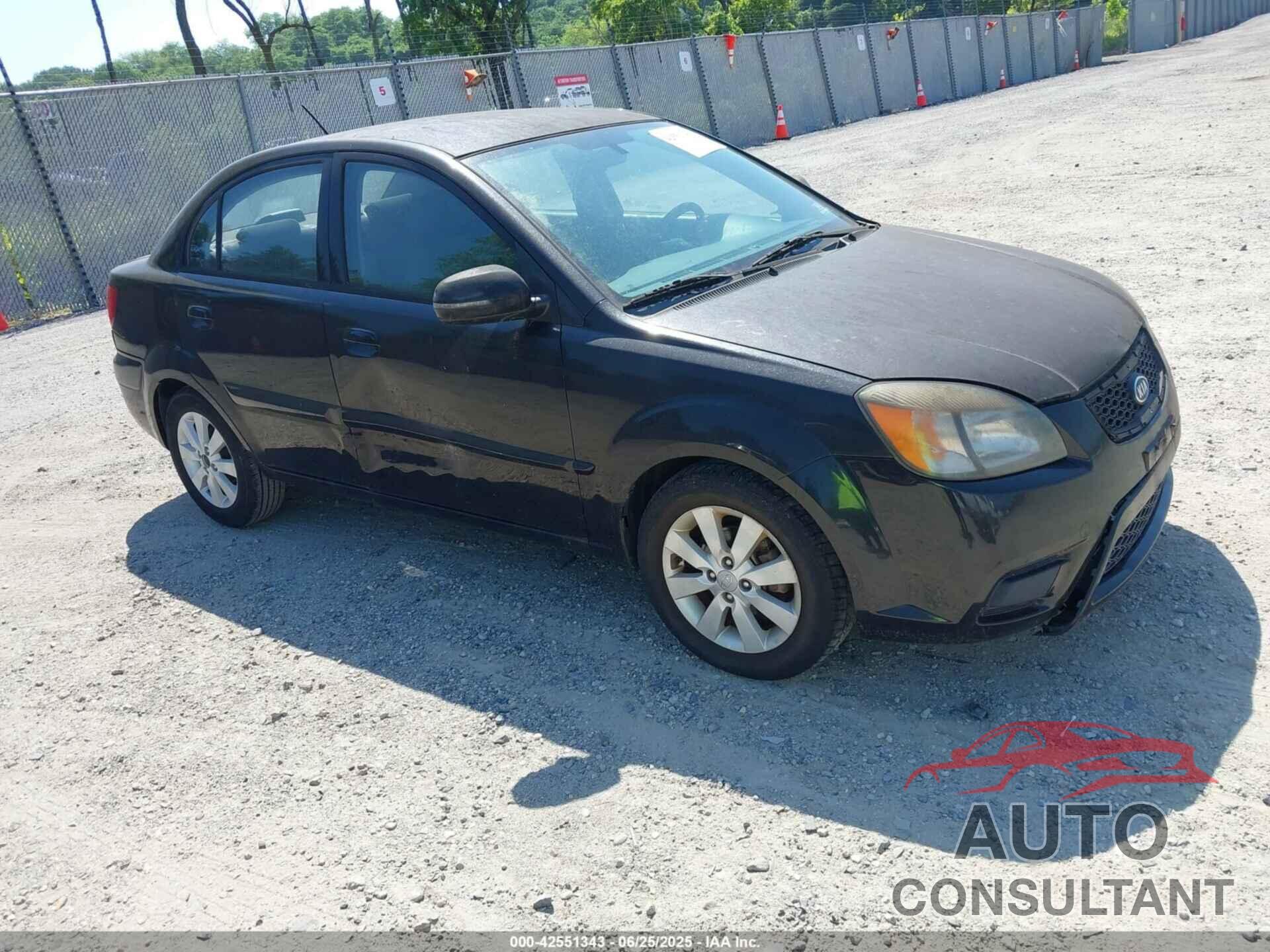KIA RIO 2011 - KNADH4A35B6950667
