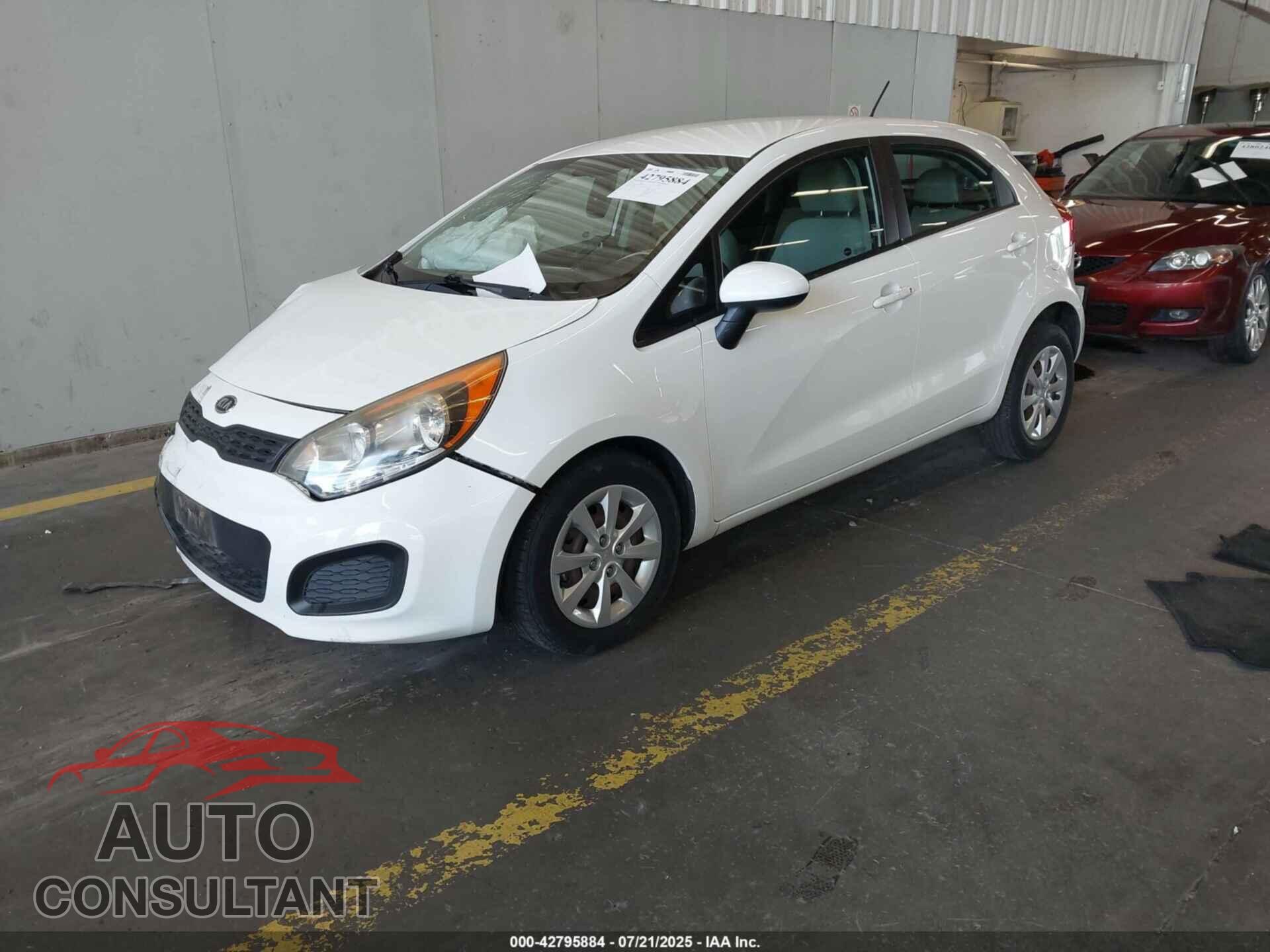 KIA RIO5 2012 - KNADM5A3XC6081325