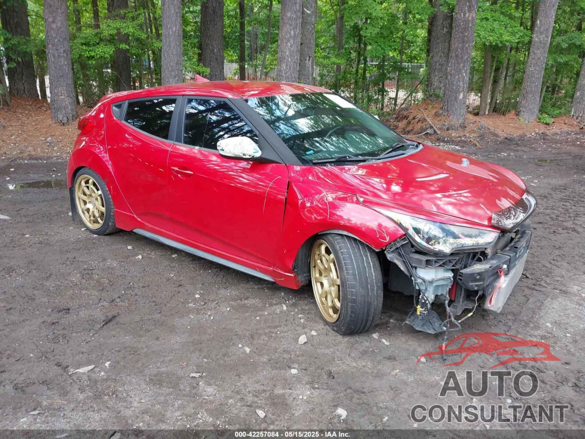 HYUNDAI VELOSTER 2014 - KMHTC6AE9EU209444