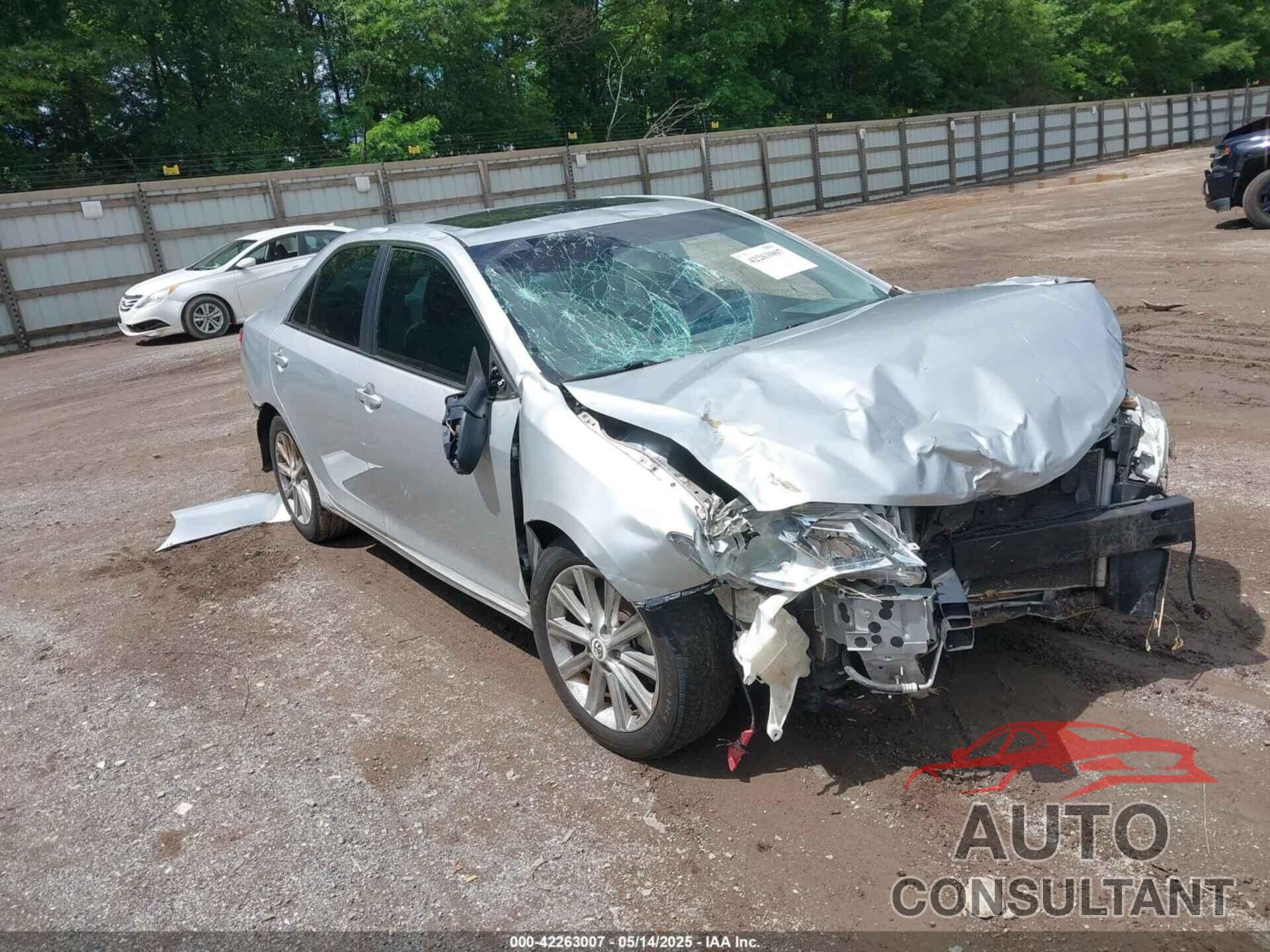 TOYOTA CAMRY 2012 - 4T1BF1FK0CU519631