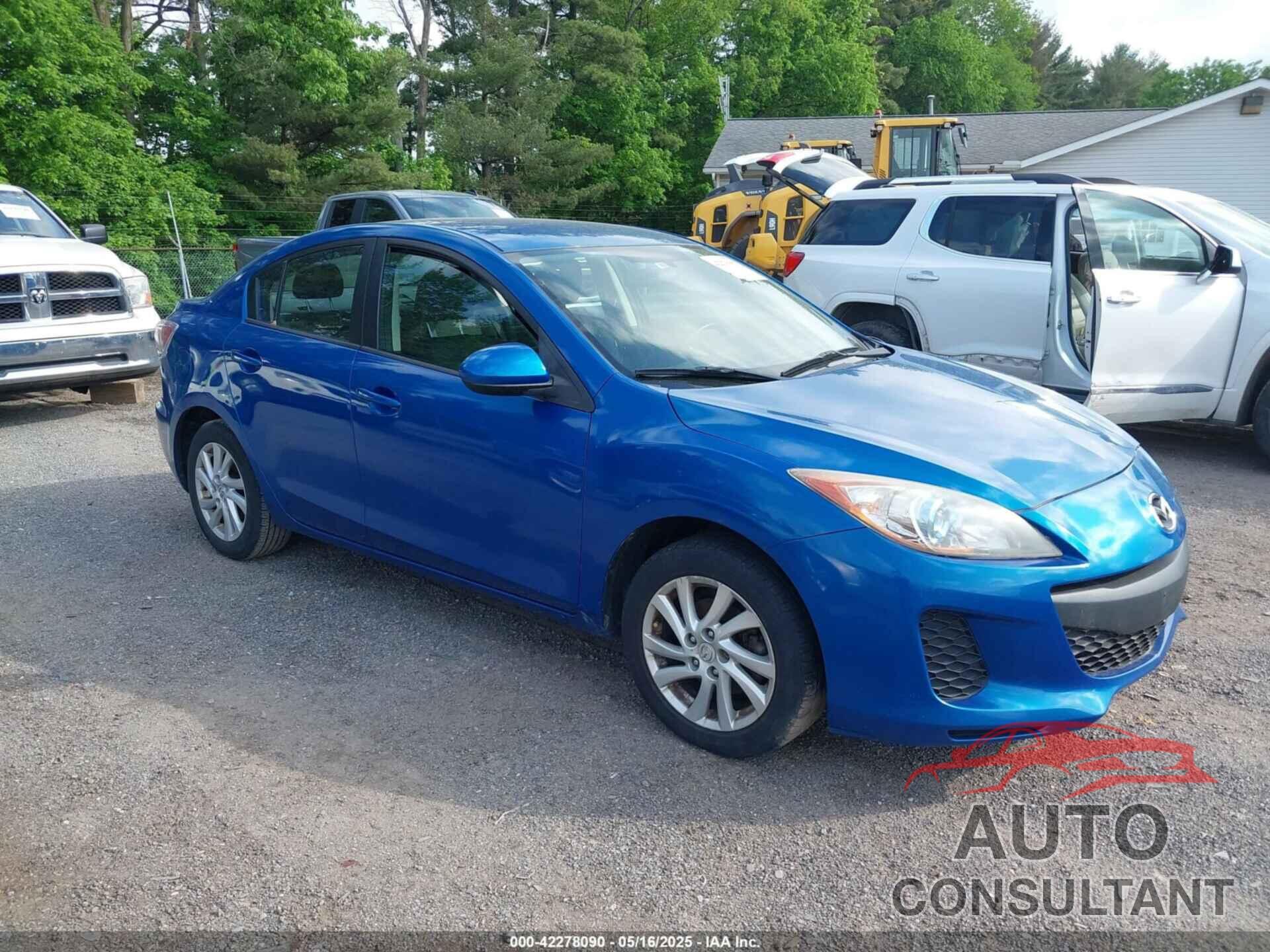 MAZDA MAZDA3 2012 - JM1BL1V8XC1524565