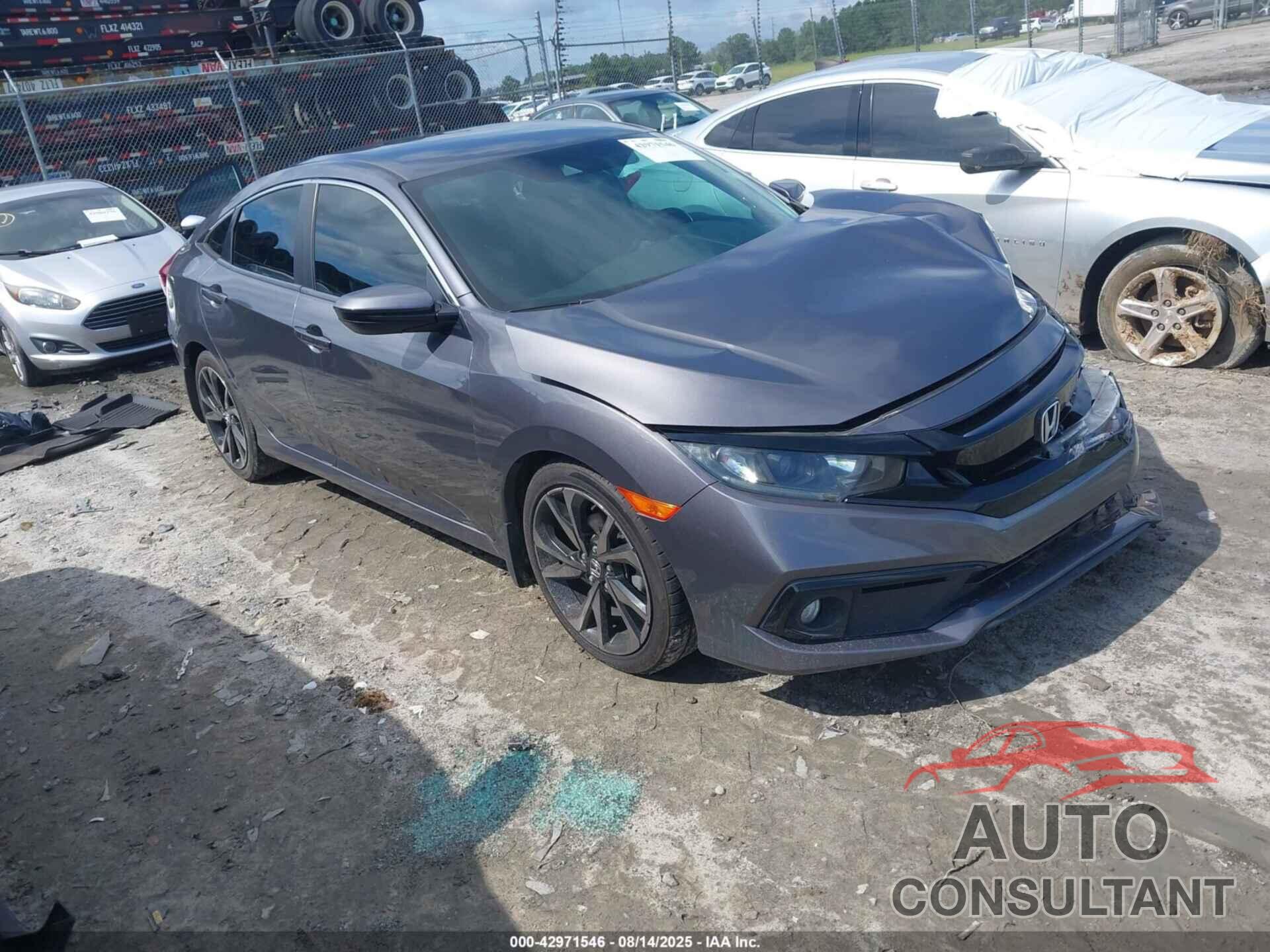HONDA CIVIC 2019 - 2HGFC2F82KH581172