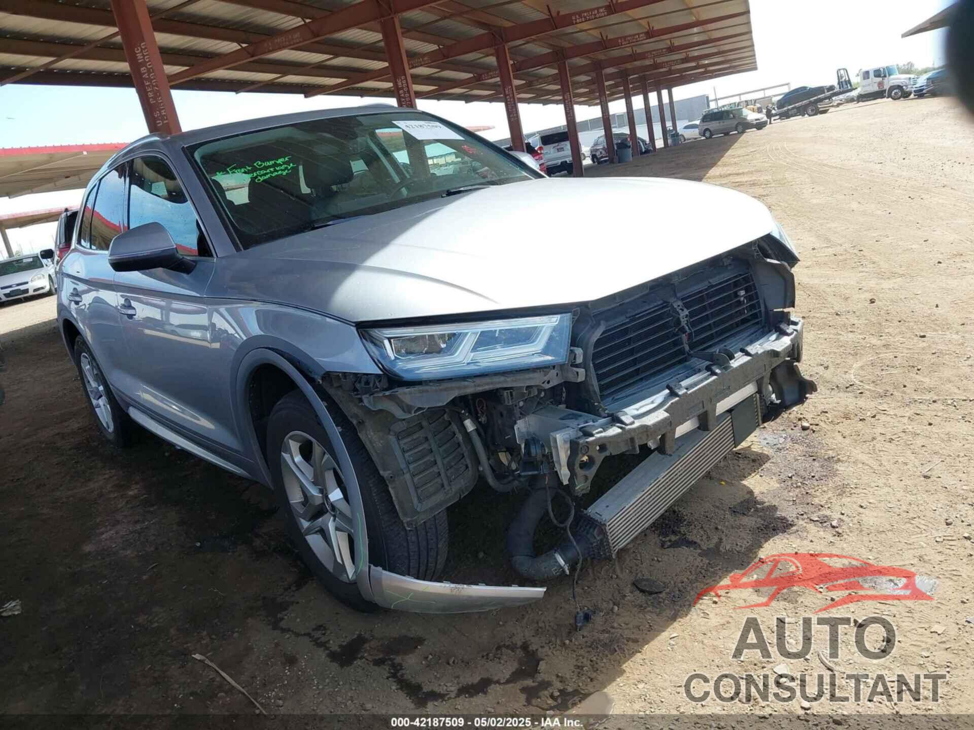 AUDI Q5 2018 - WA1BNAFY9J2055656