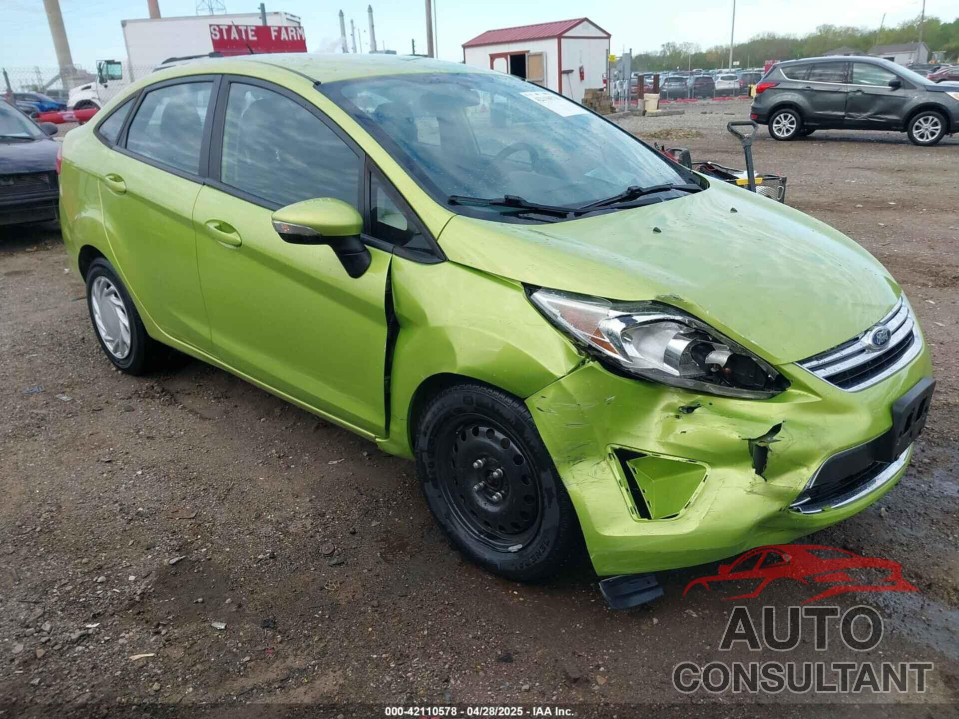 FORD FIESTA 2013 - 3FADP4BJ9DM184289