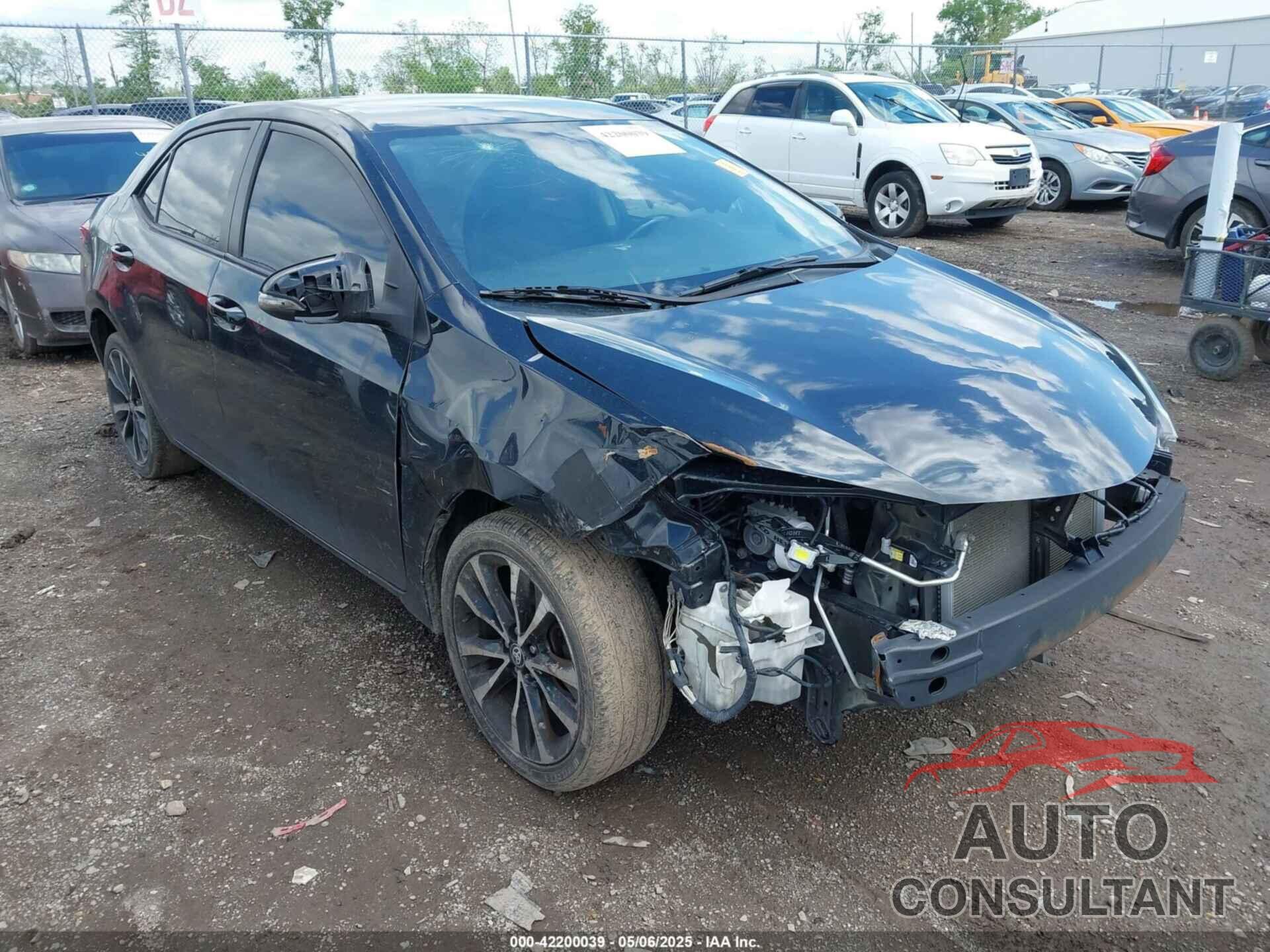 TOYOTA COROLLA 2017 - 2T1BURHE7HC828341