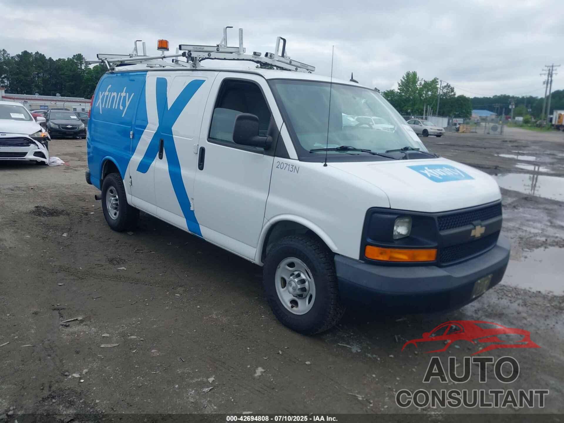 CHEVROLET EXPRESS 2500 2015 - 1GCWGFCF3F1161602