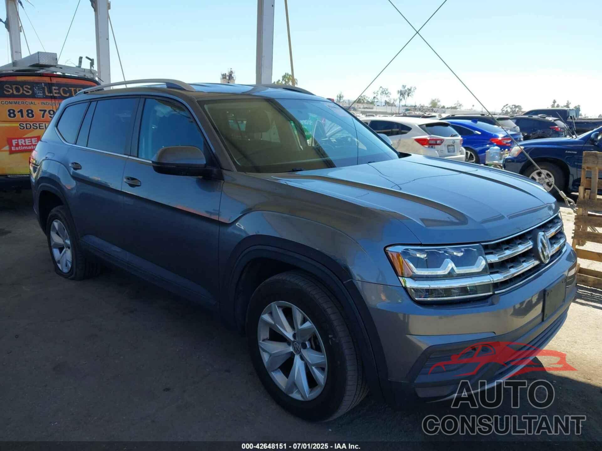VOLKSWAGEN ATLAS 2018 - 1V2AR2CA6JC568696