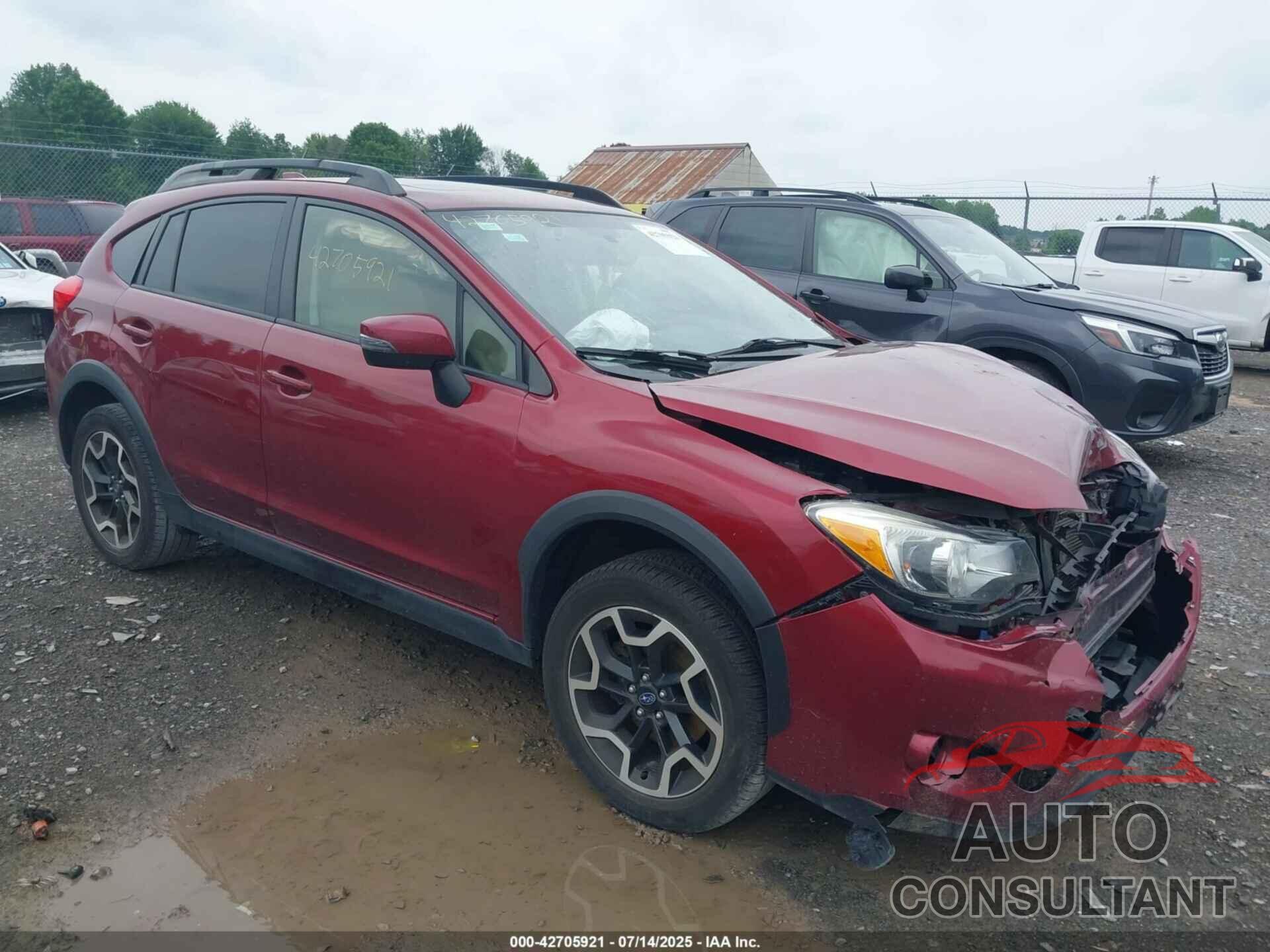 SUBARU CROSSTREK 2016 - JF2GPANC5G8323038