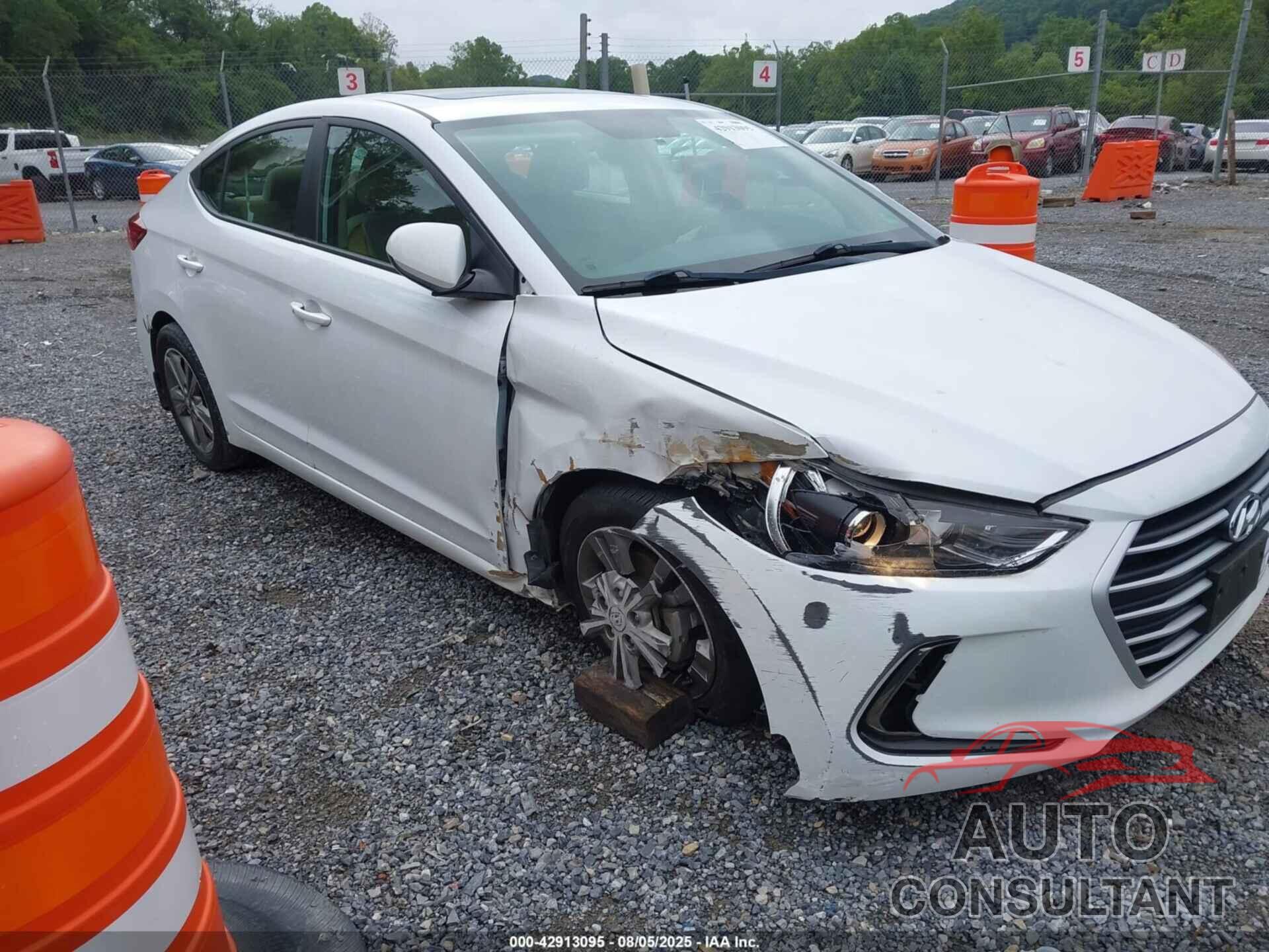 HYUNDAI ELANTRA 2018 - 5NPD84LF5JH364968