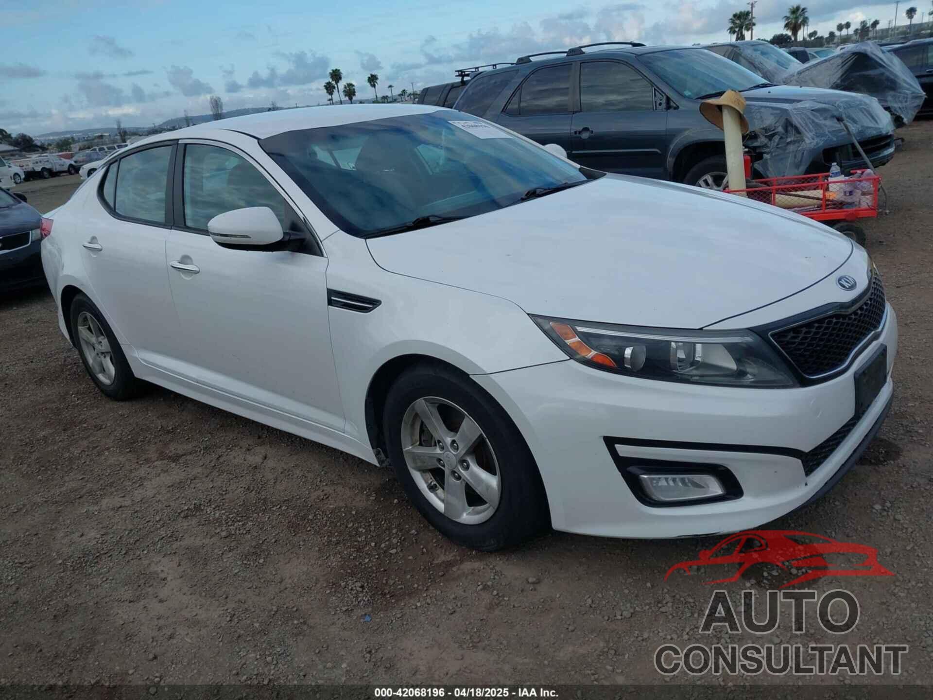 KIA OPTIMA 2015 - KNAGM4A77F5622299