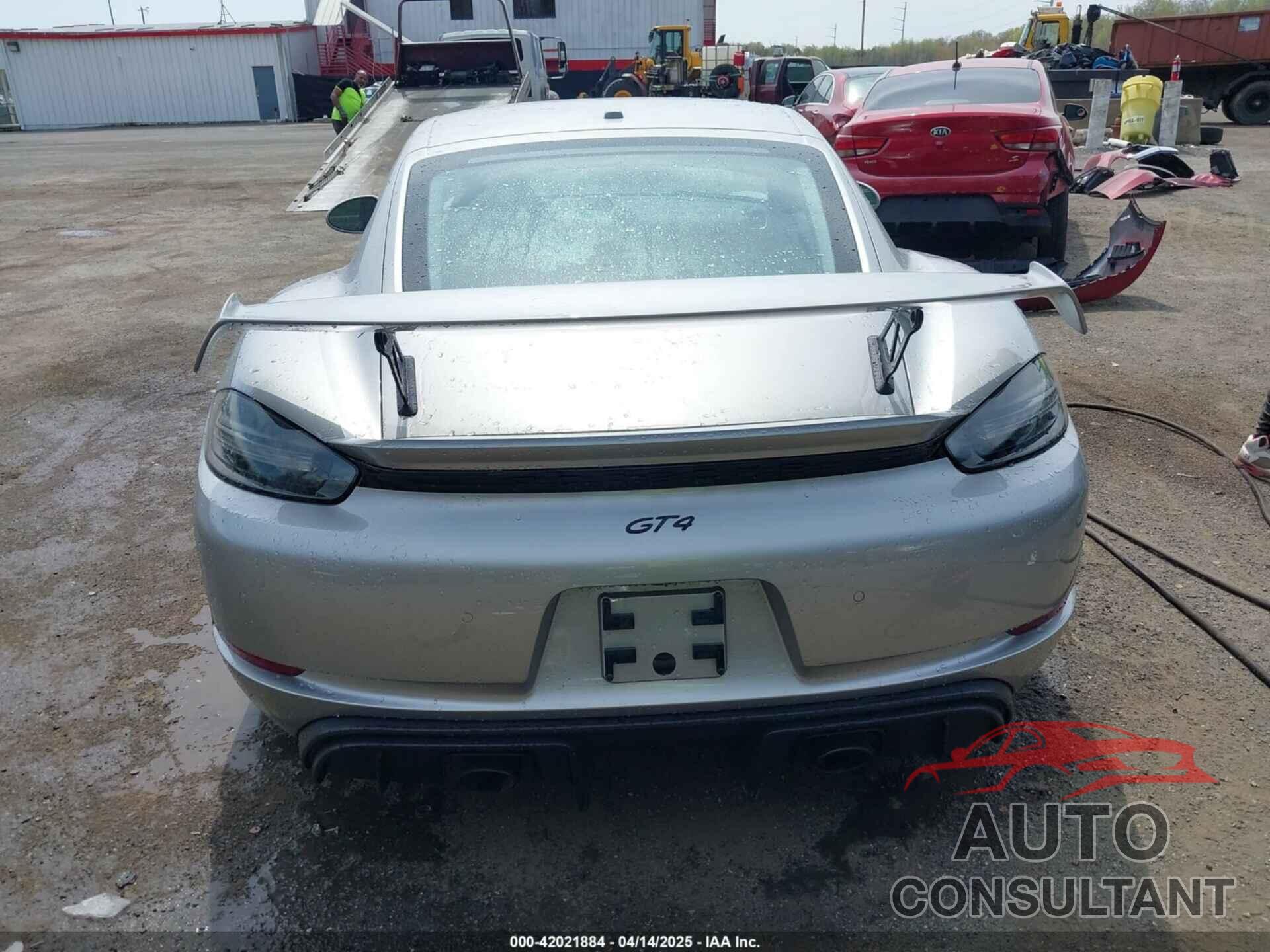 PORSCHE 718 CAYMAN 2020 - WP0AC2A82LK289130